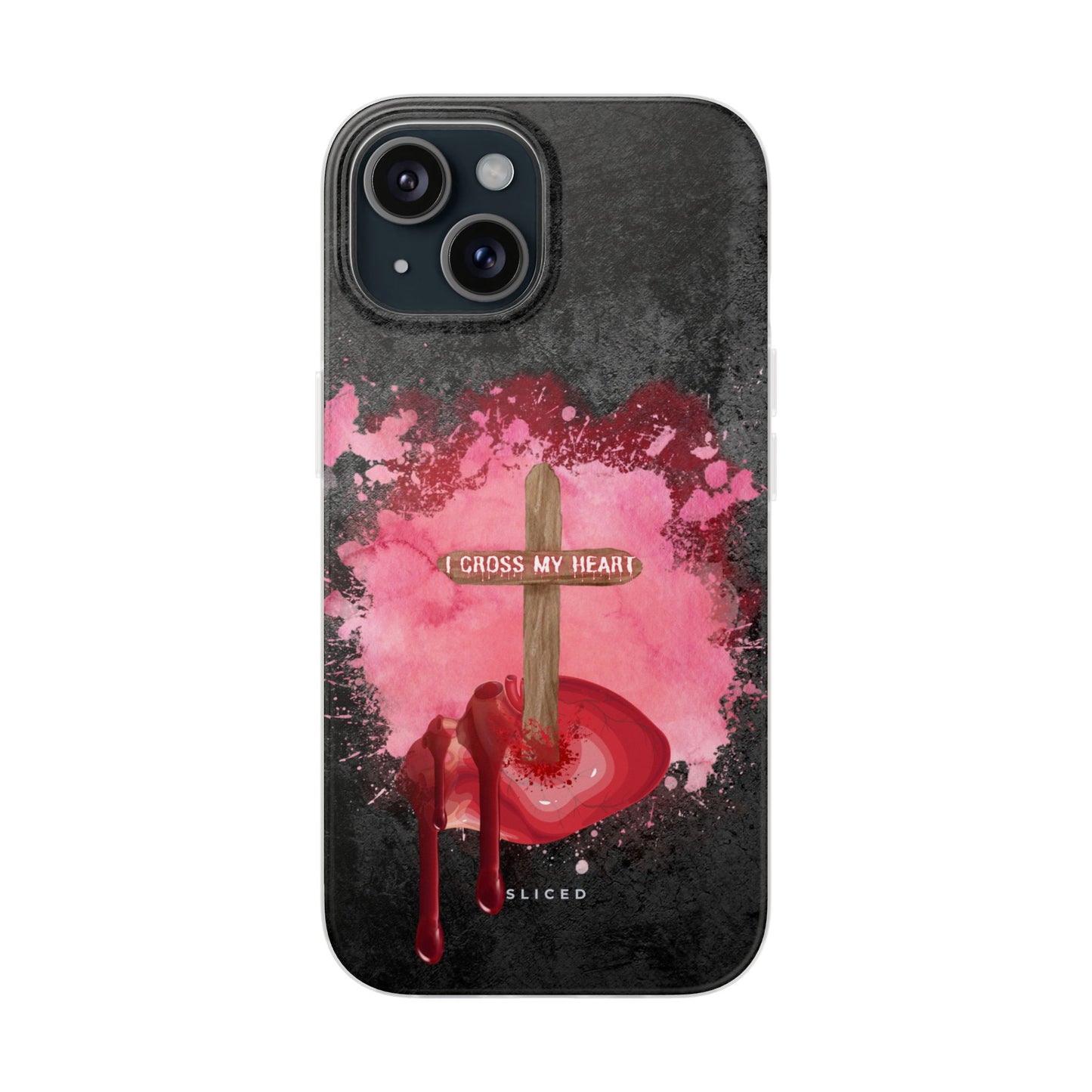 Cross my HEART | SLICED™ - Flexible Phone Case