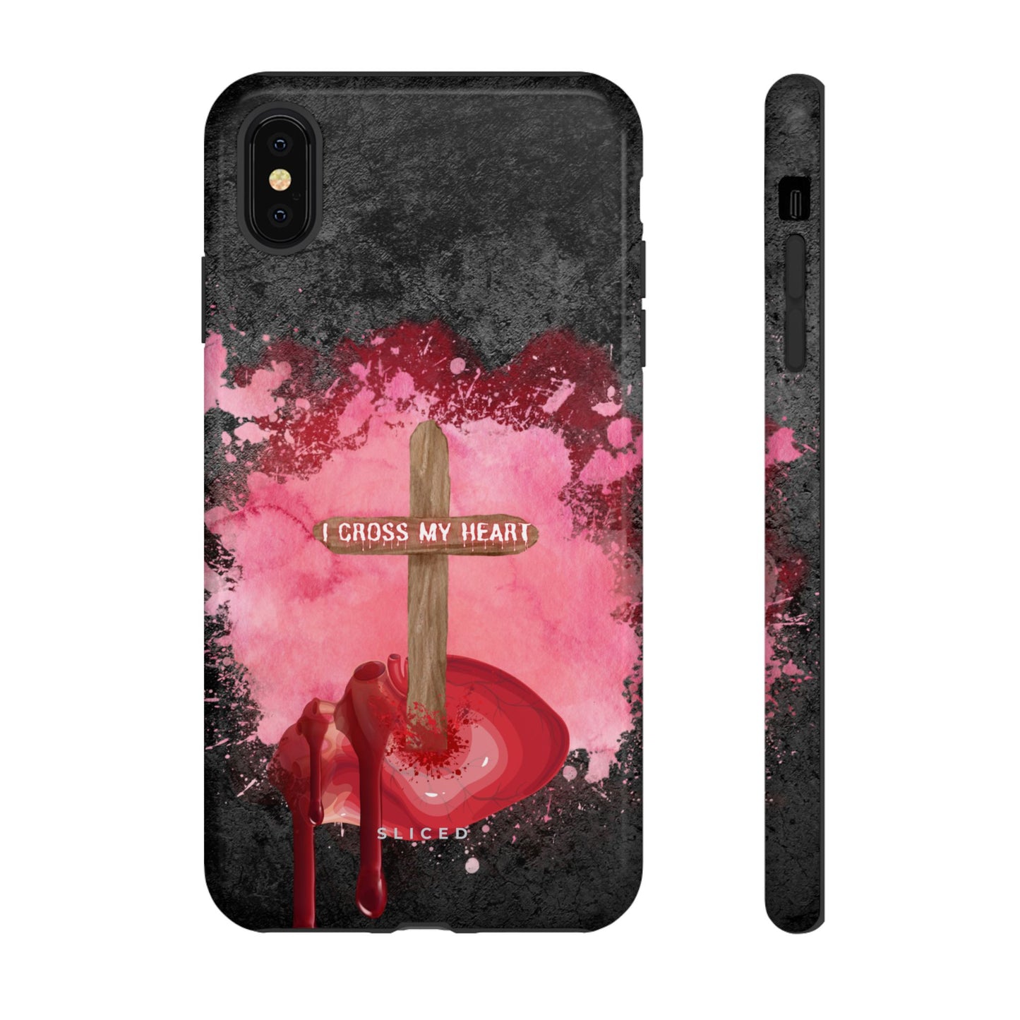 Cross my HEART - SLICED™ - Tough Phone Case