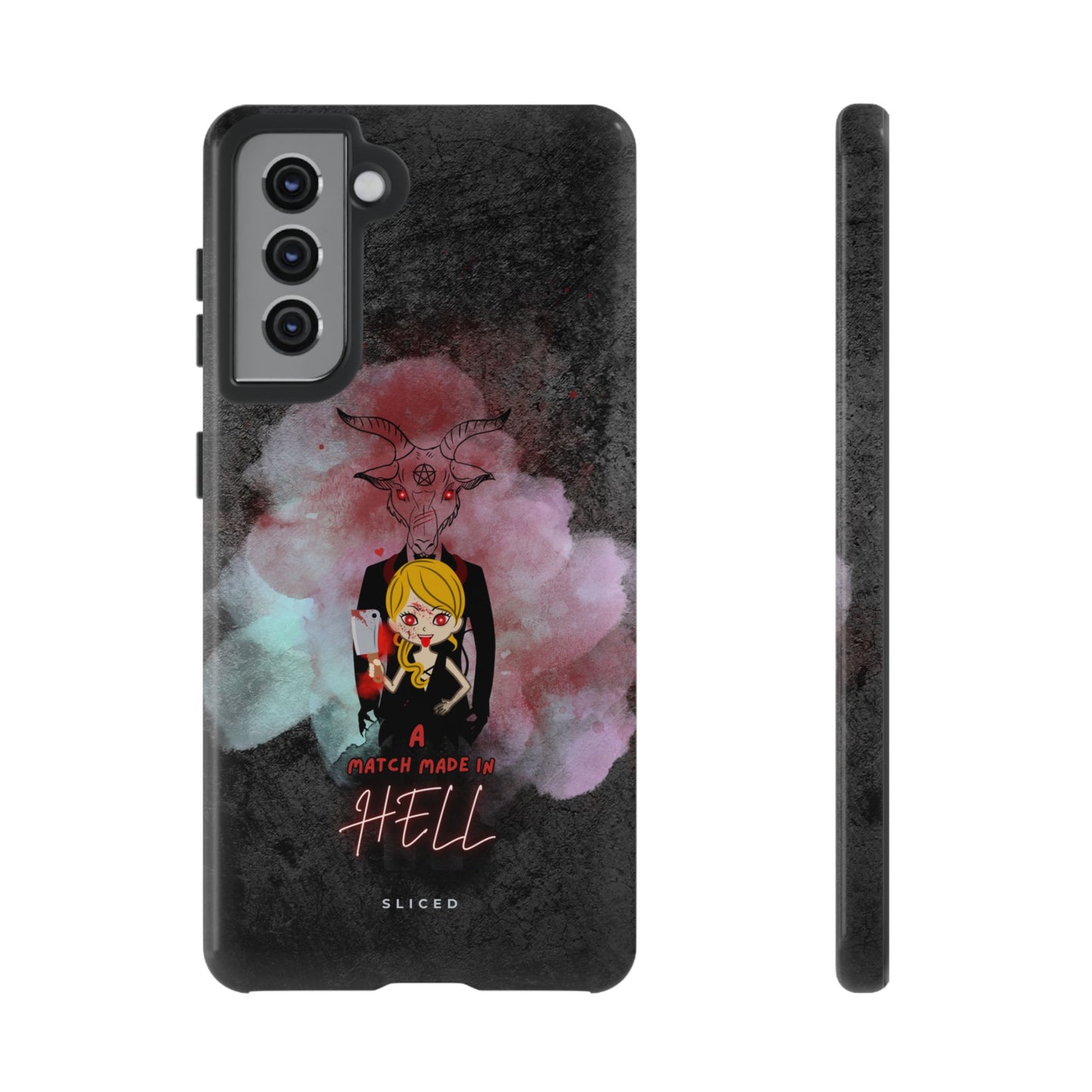 Match Made In HELL - SLICED™ - Tough Phone Case