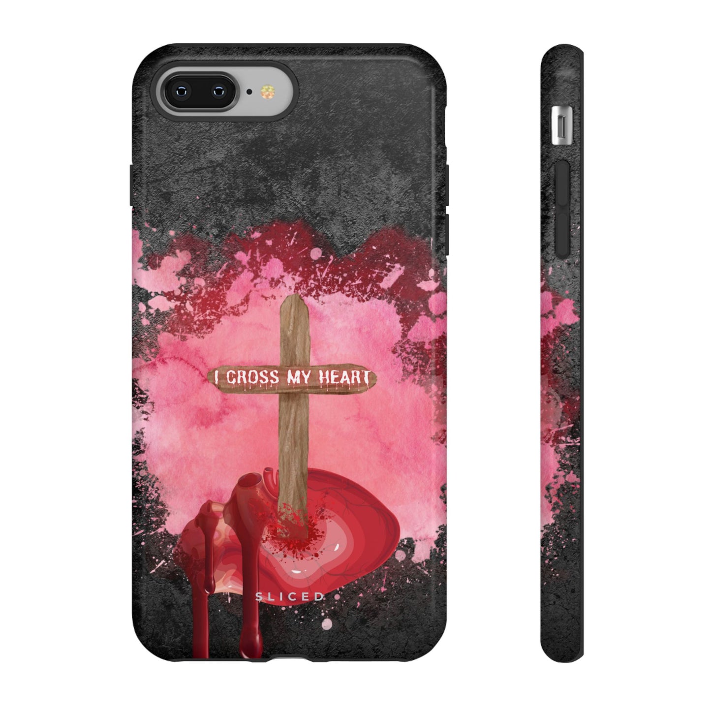 Cross my HEART - SLICED™ - Tough Phone Case