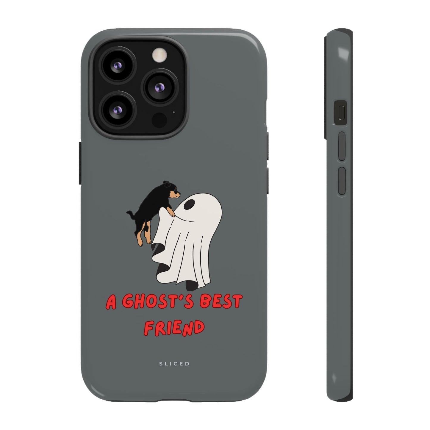 A Ghost's Best Friend - SLICED™ - Tough Phone Case