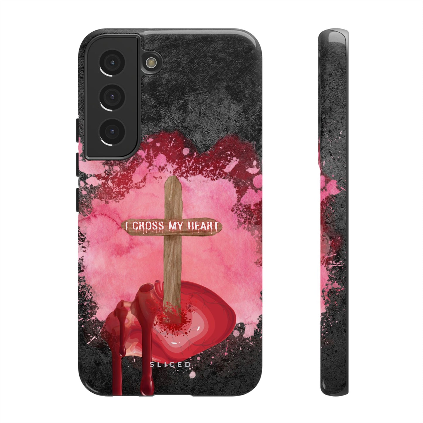 Cross my HEART - SLICED™ - Tough Phone Case