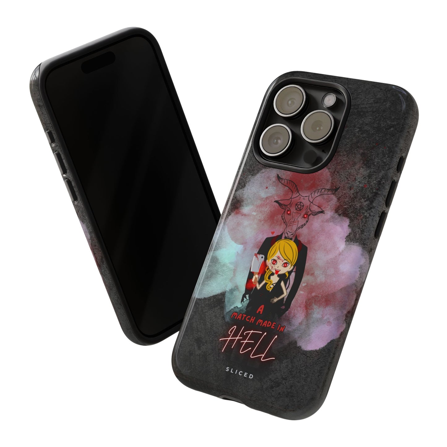 Match Made In HELL - SLICED™ - Tough Phone Case