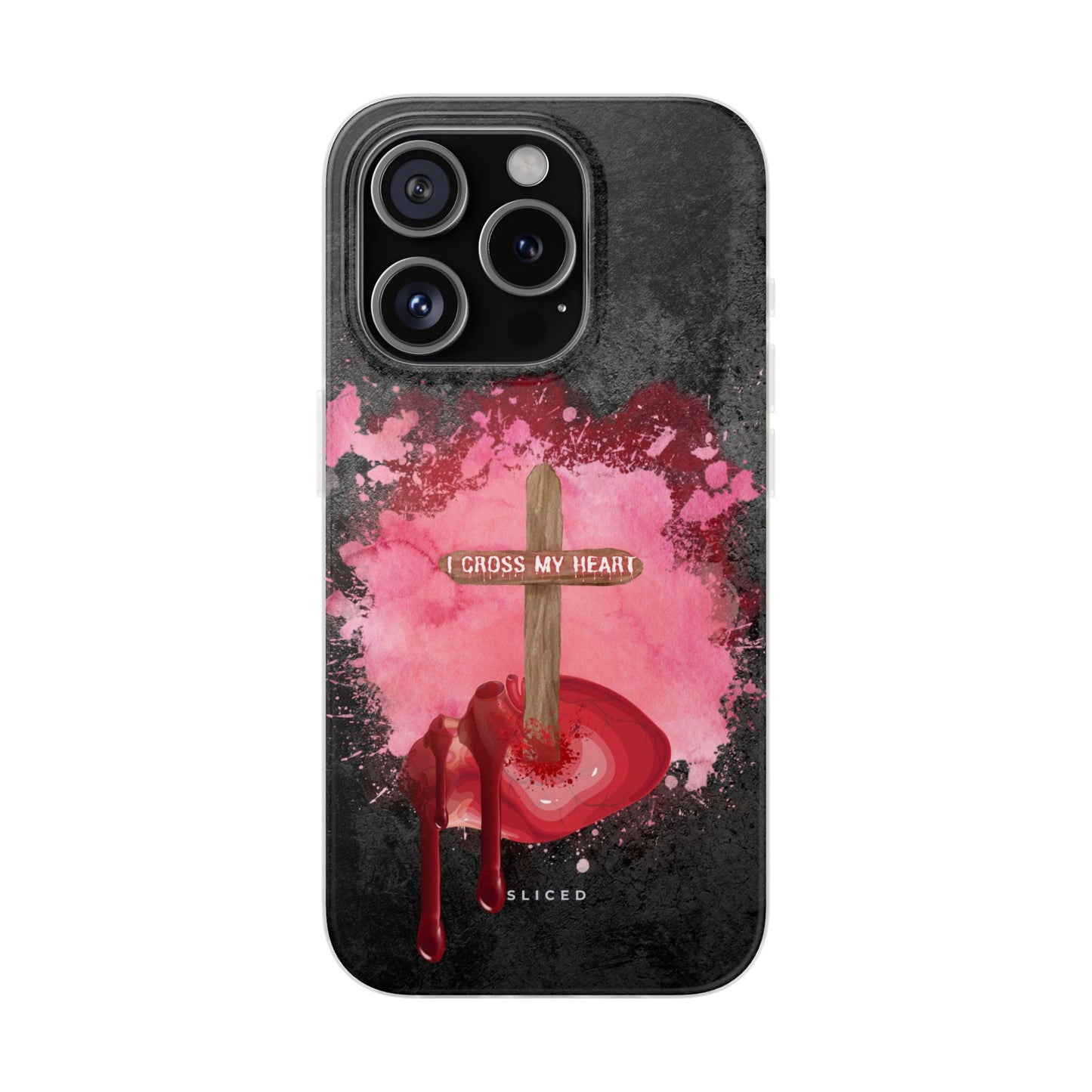 Cross my HEART | SLICED™ - Flexible Phone Case