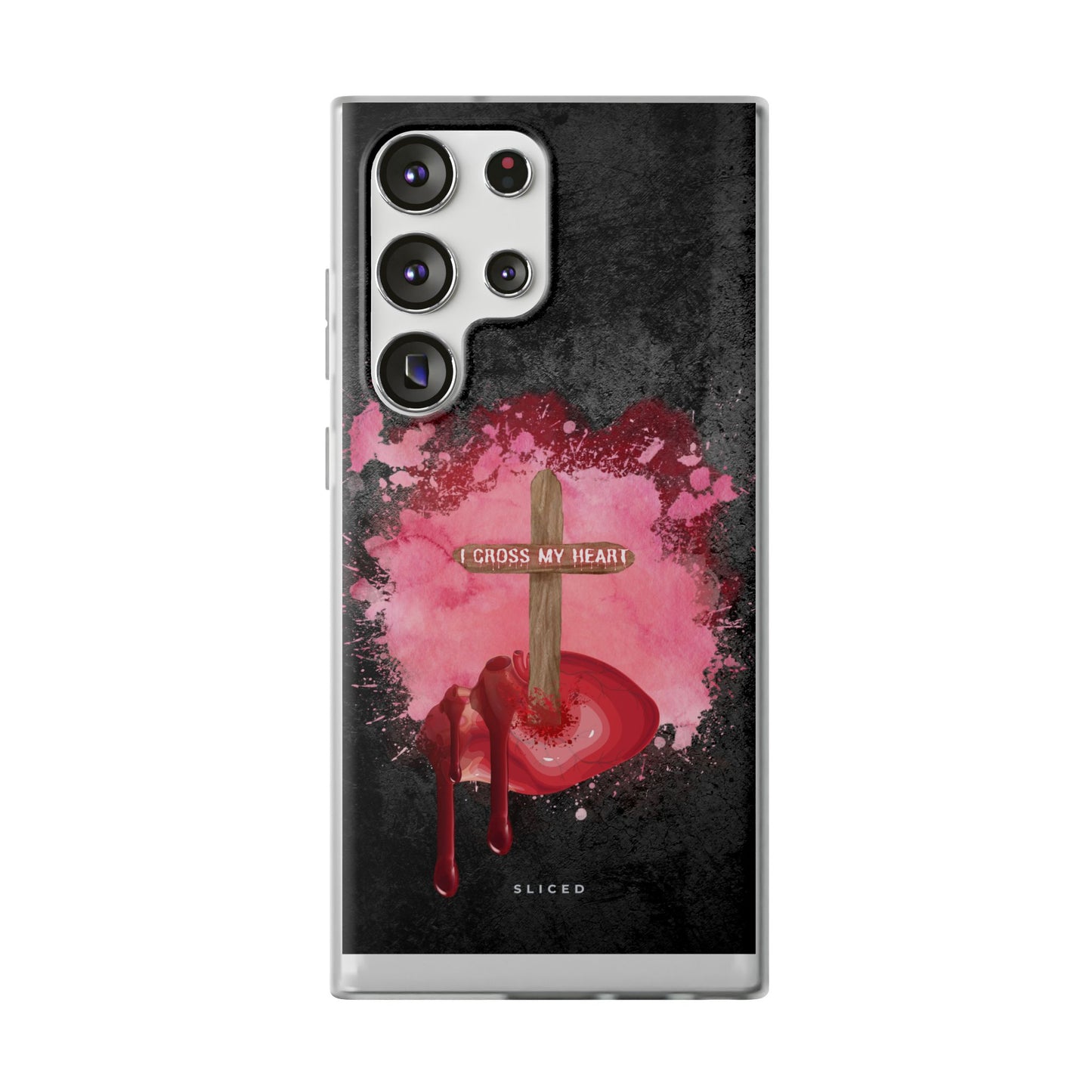 Cross my HEART | SLICED™ - Flexible Phone Case