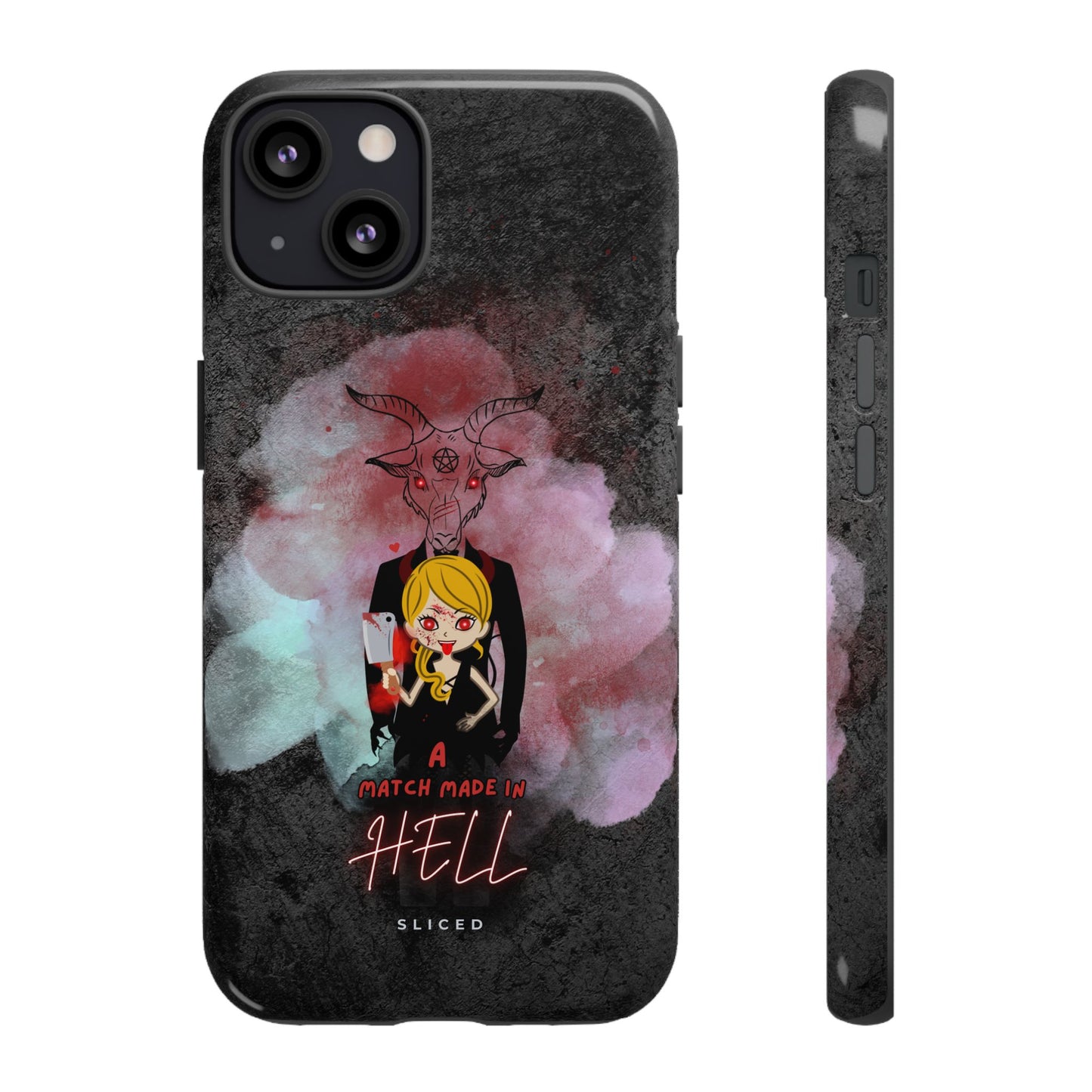 Match Made In HELL - SLICED™ - Tough Phone Case