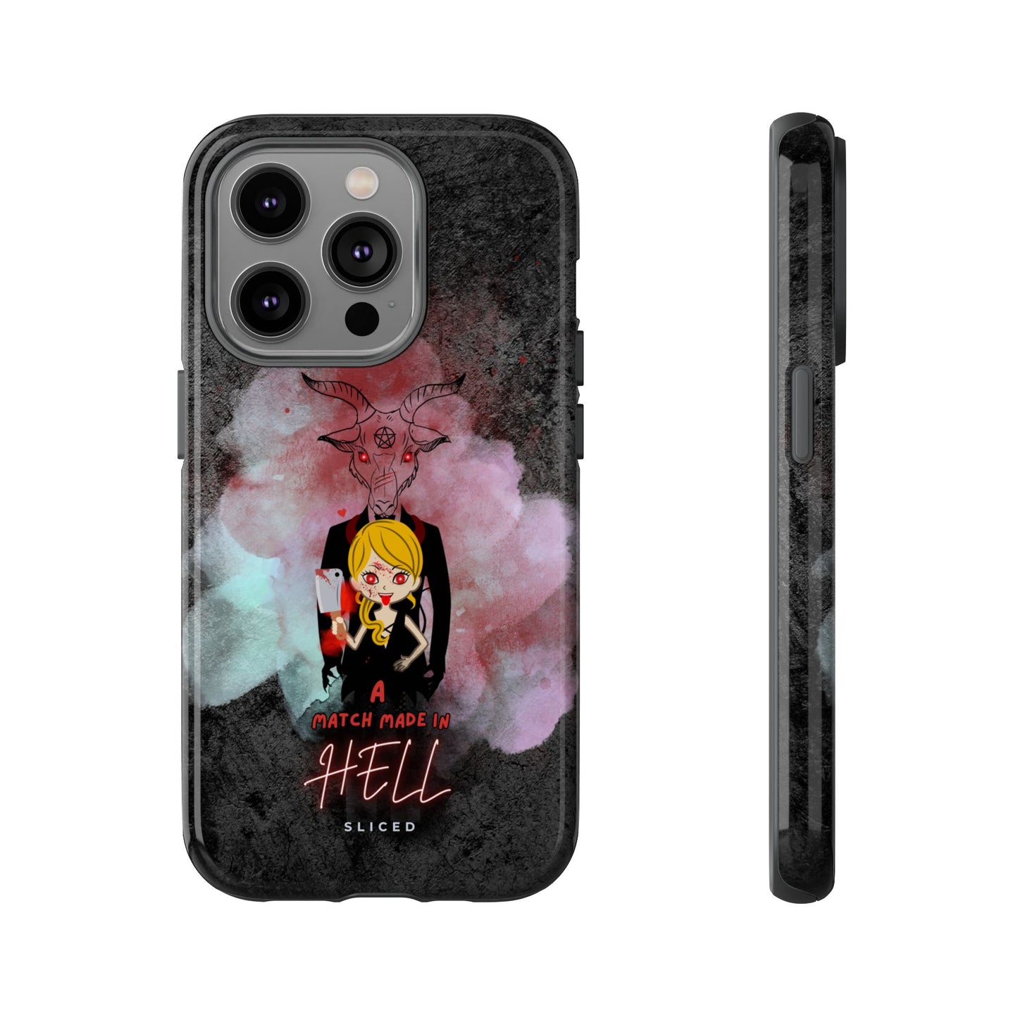 Match Made In HELL - SLICED™ - Tough Phone Case