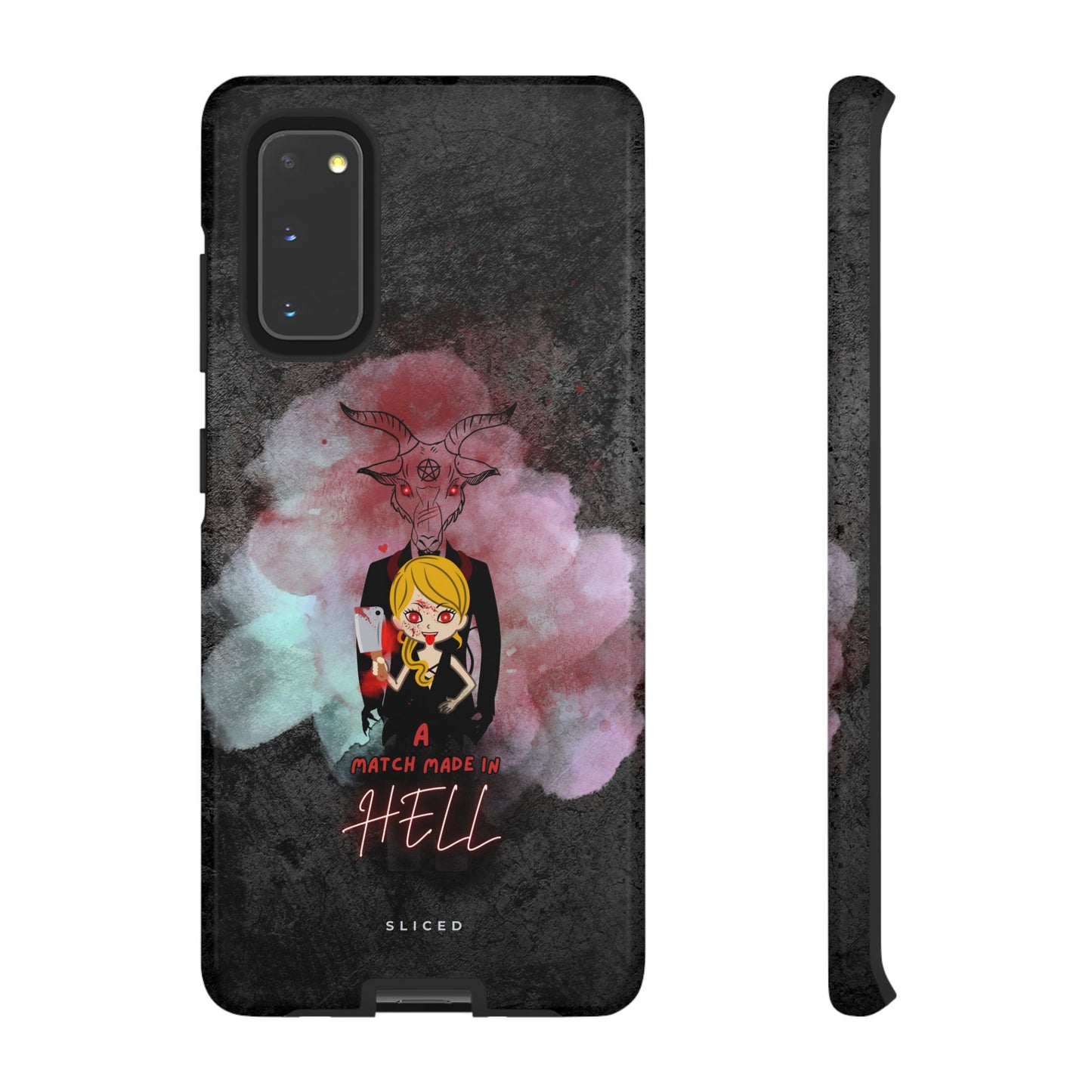 Match Made In HELL - SLICED™ - Tough Phone Case