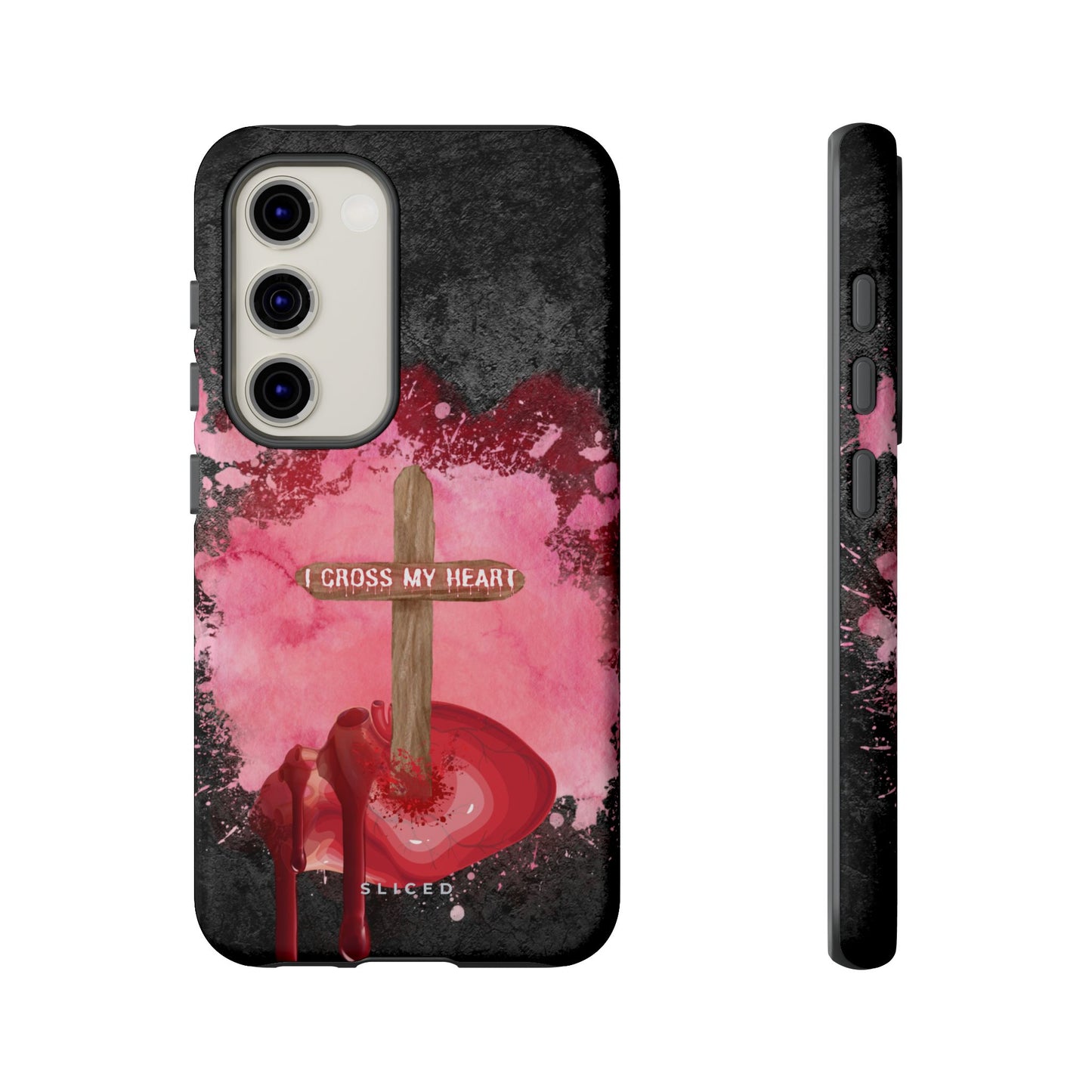 Cross my HEART - SLICED™ - Tough Phone Case