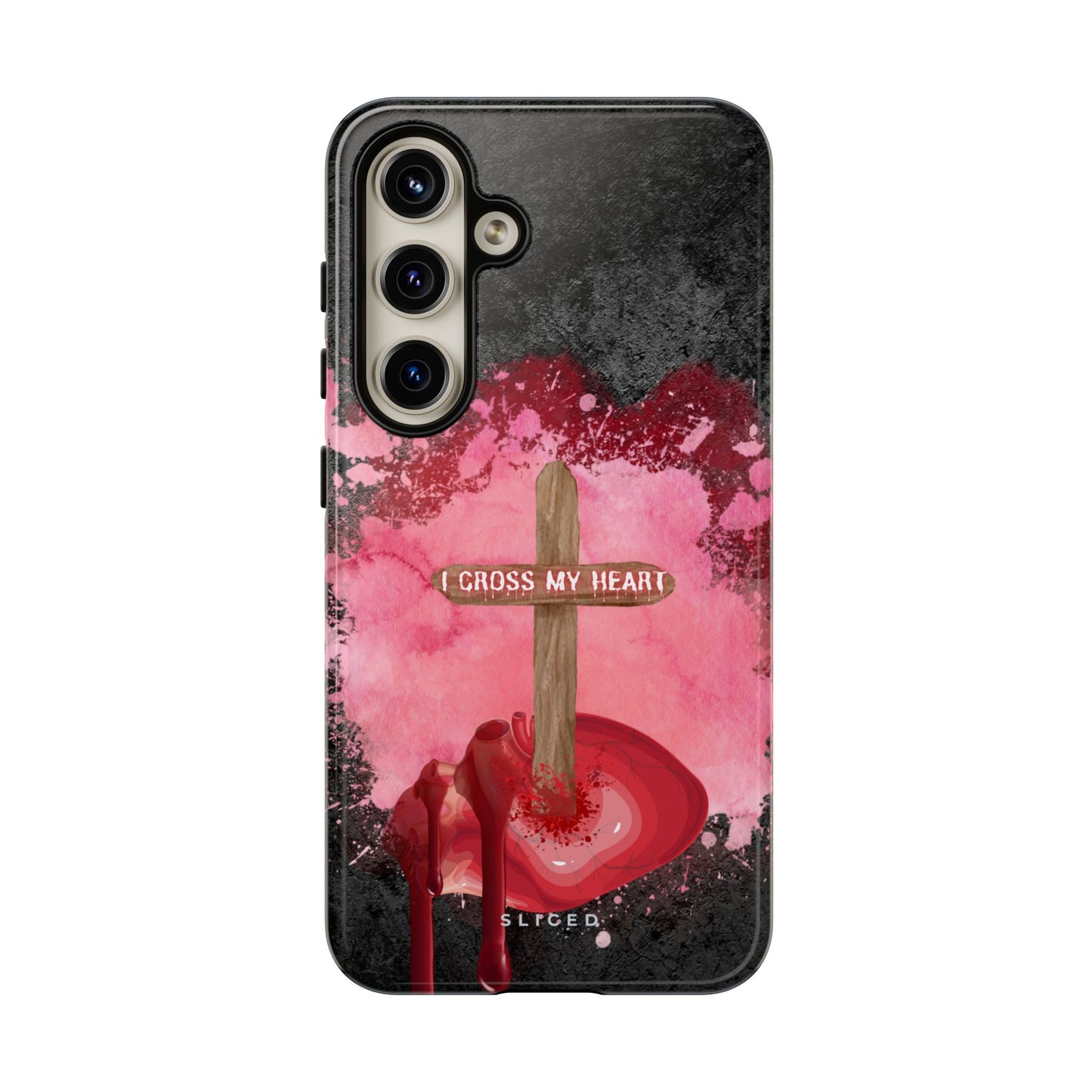 Cross my HEART - SLICED™ - Tough Phone Case