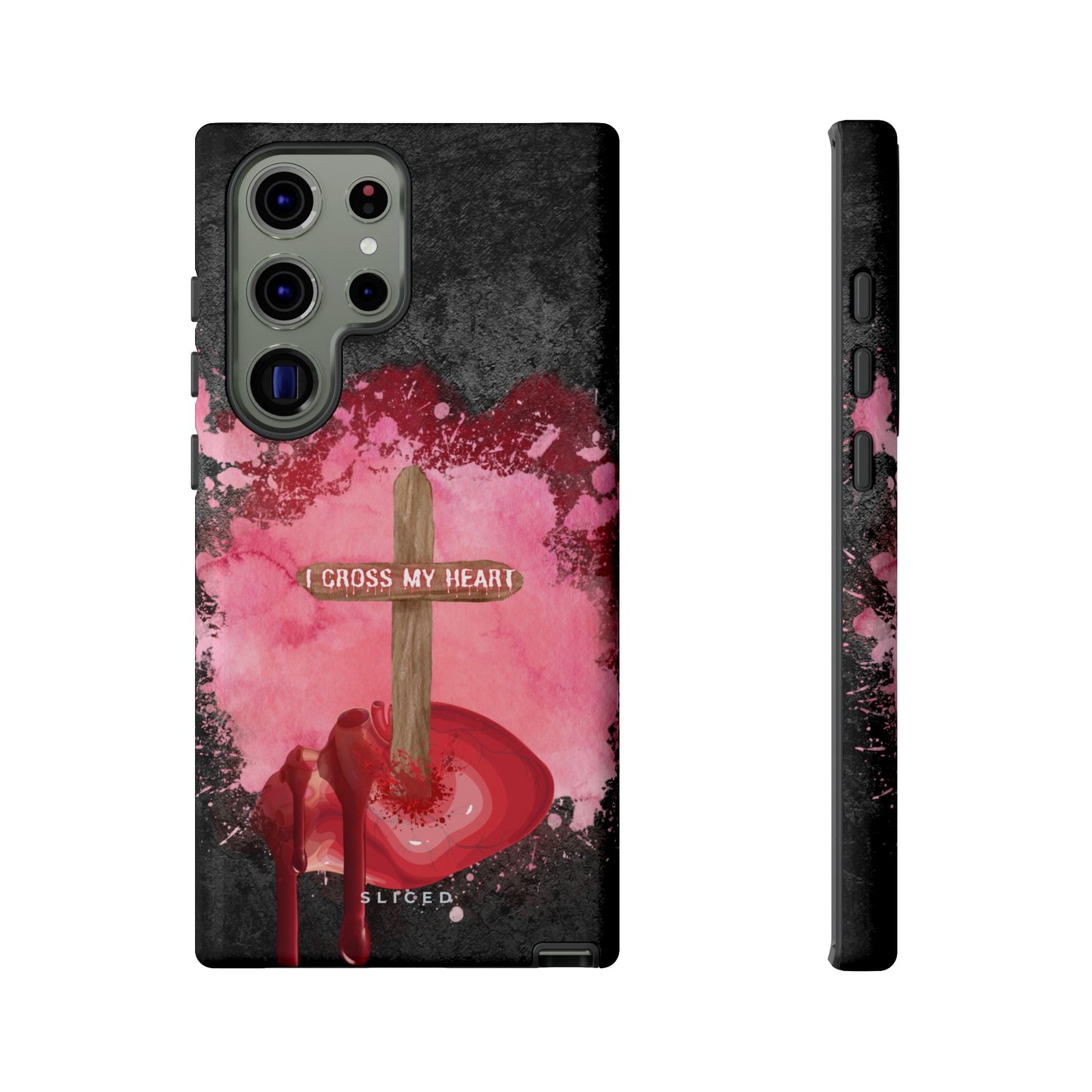 Cross my HEART - SLICED™ - Tough Phone Case