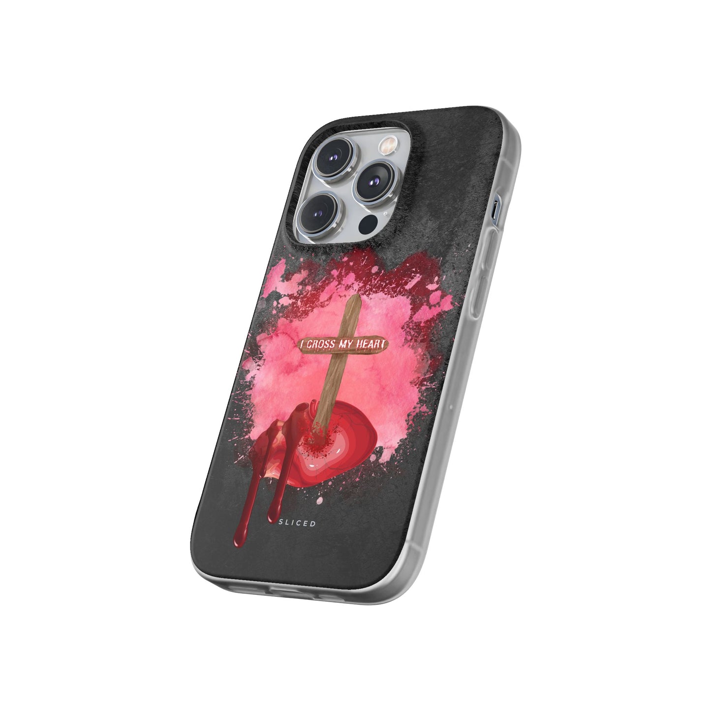 Cross my HEART | SLICED™ - Flexible Phone Case