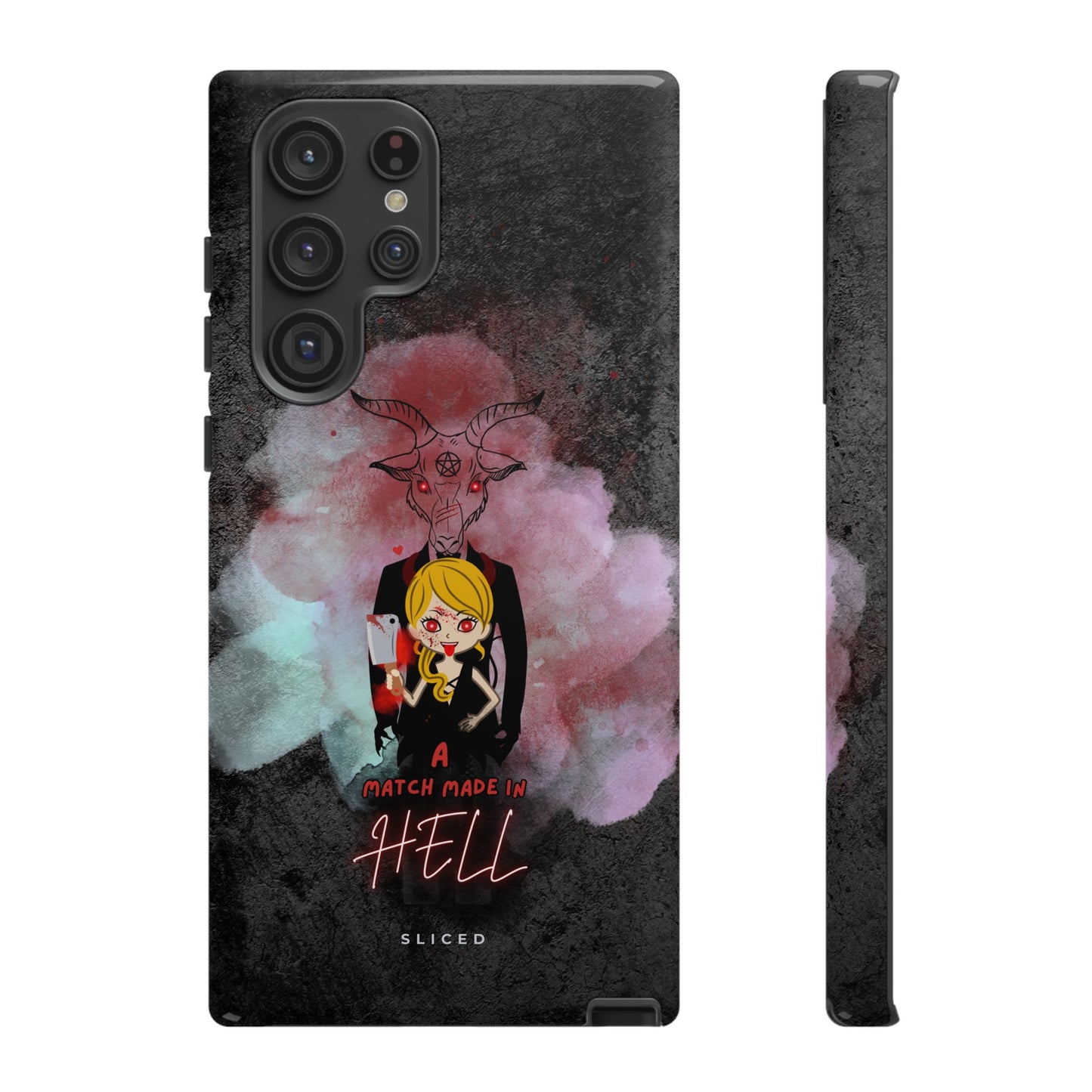 Match Made In HELL - SLICED™ - Tough Phone Case