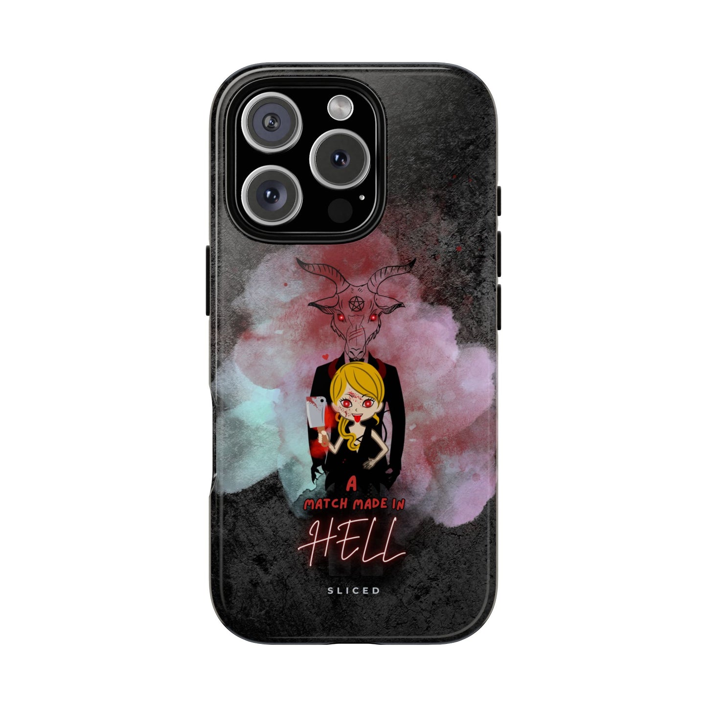 Match Made In HELL - SLICED™ - Tough Phone Case