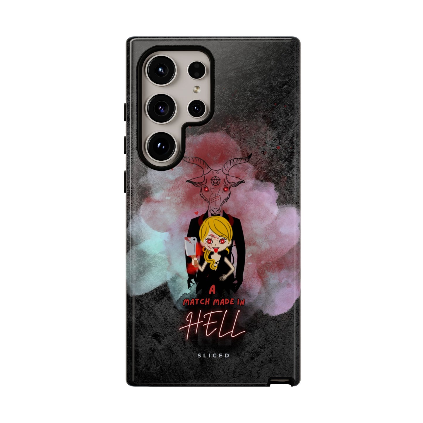 Match Made In HELL - SLICED™ - Tough Phone Case