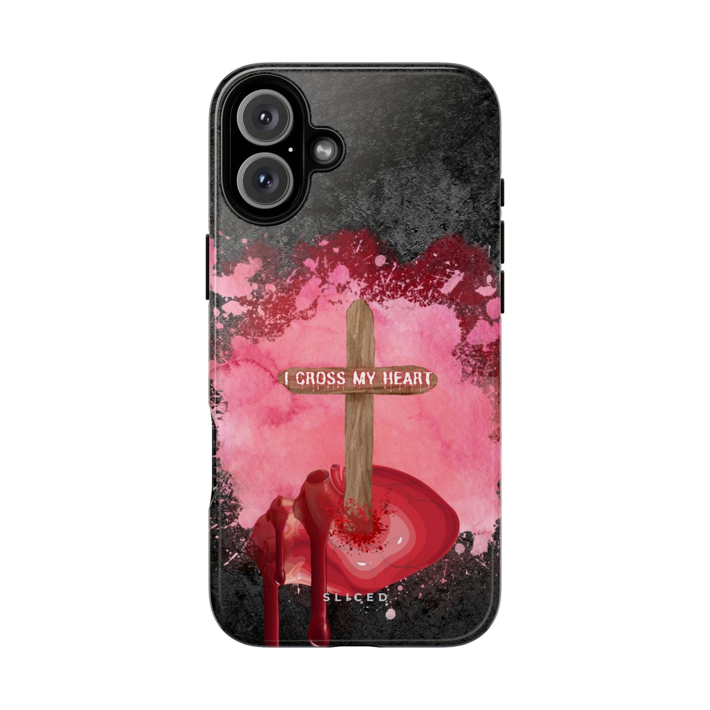 Cross my HEART - SLICED™ - Tough Phone Case