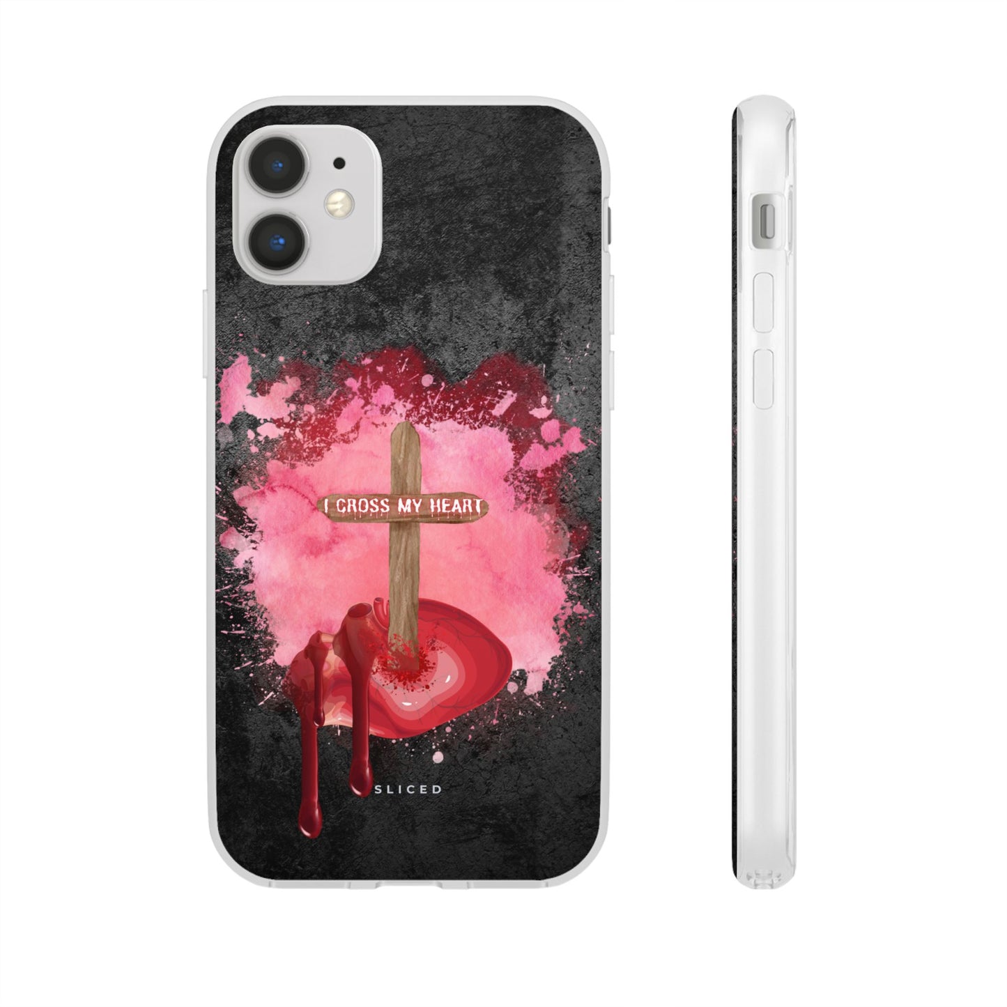 Cross my HEART | SLICED™ - Flexible Phone Case