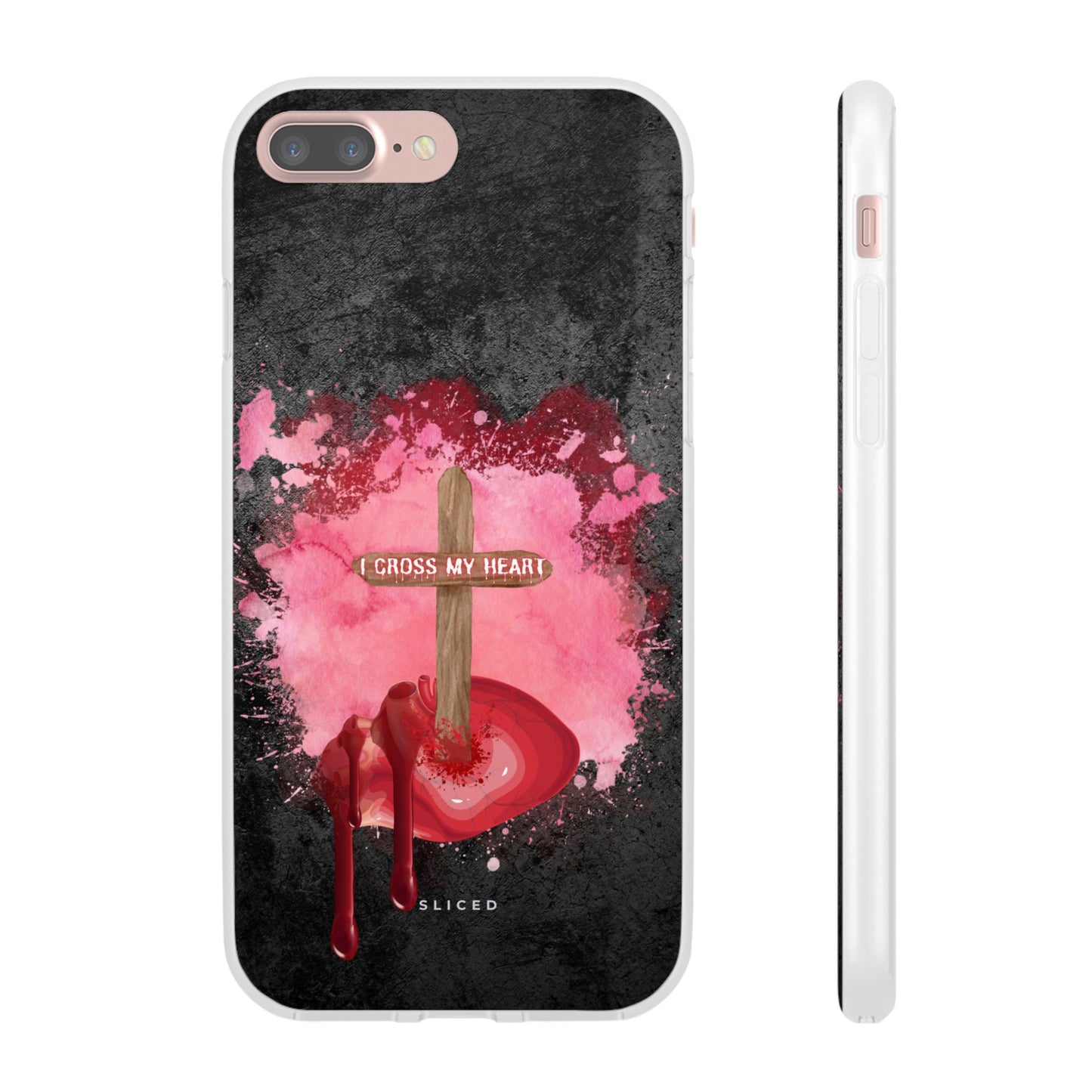 Cross my HEART | SLICED™ - Flexible Phone Case