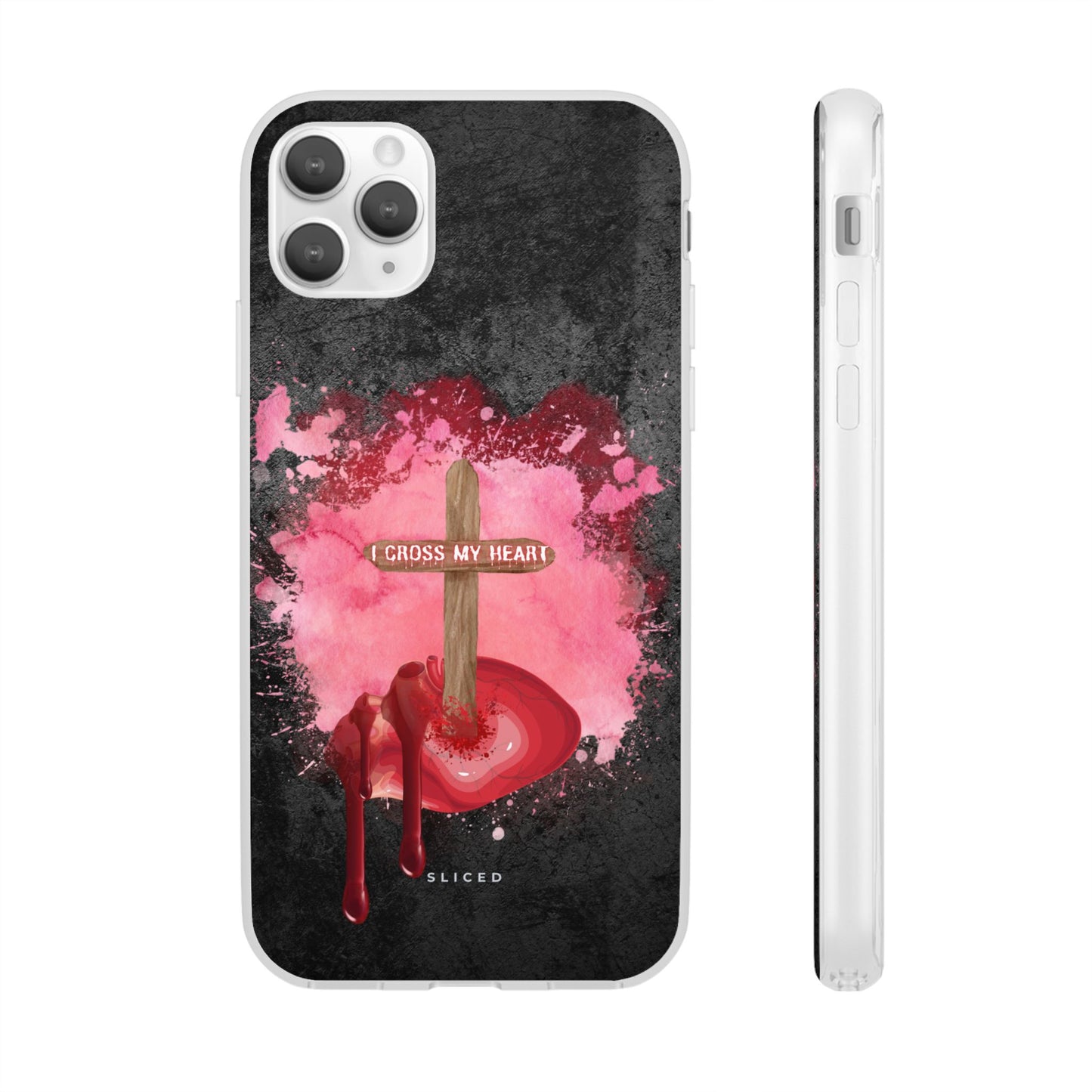 Cross my HEART | SLICED™ - Flexible Phone Case