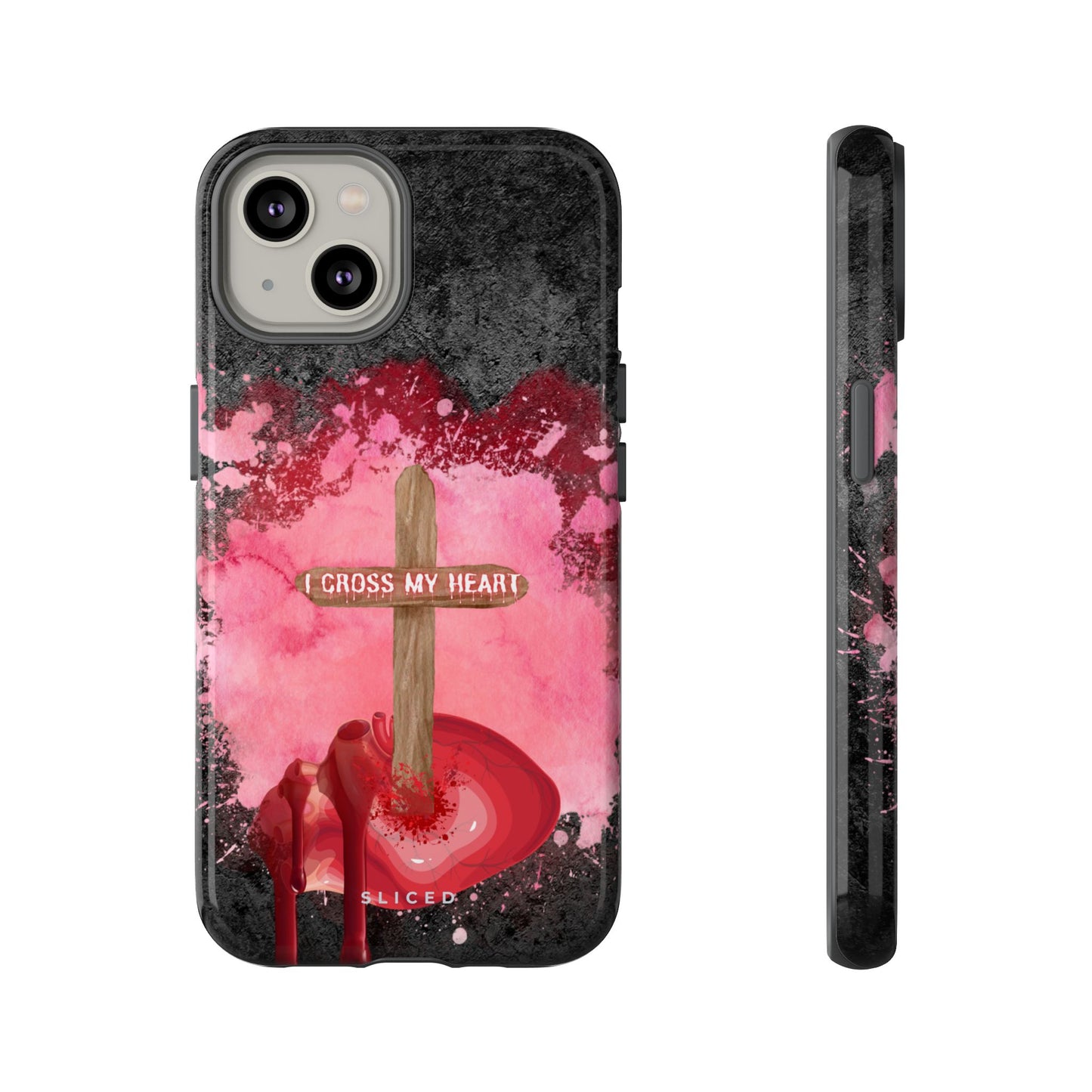 Cross my HEART - SLICED™ - Tough Phone Case