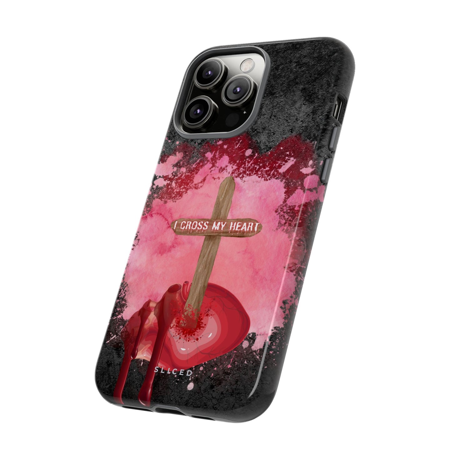 Cross my HEART - SLICED™ - Tough Phone Case