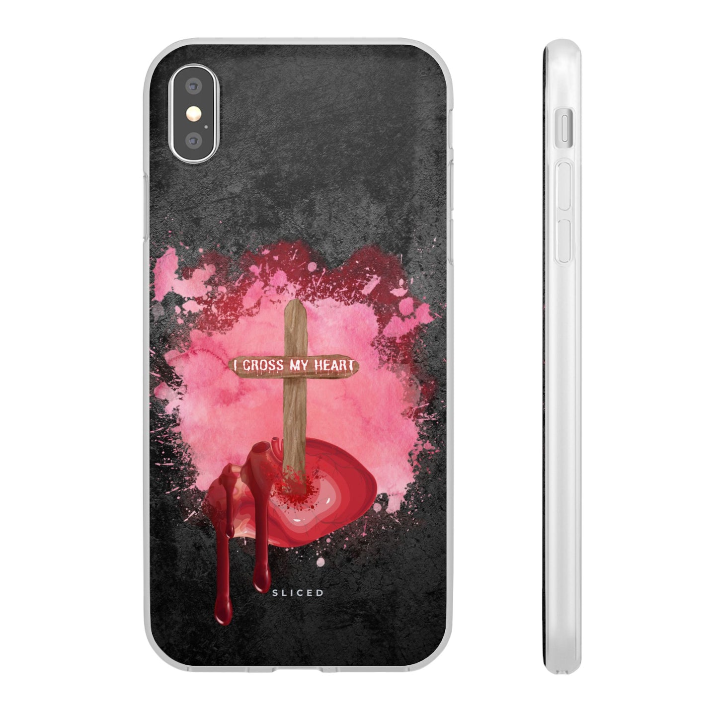 Cross my HEART | SLICED™ - Flexible Phone Case