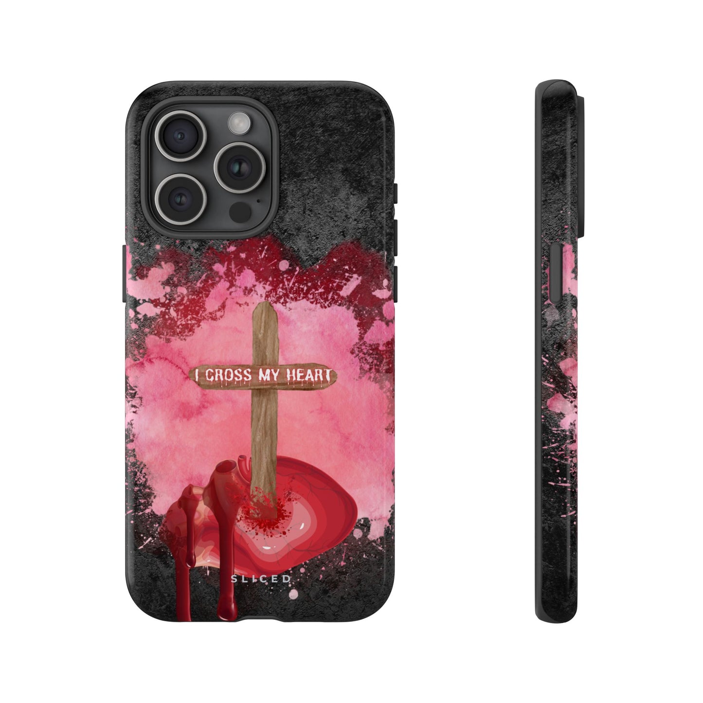 Cross my HEART - SLICED™ - Tough Phone Case