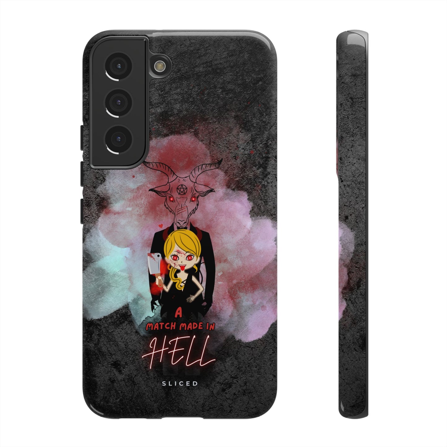 Match Made In HELL - SLICED™ - Tough Phone Case