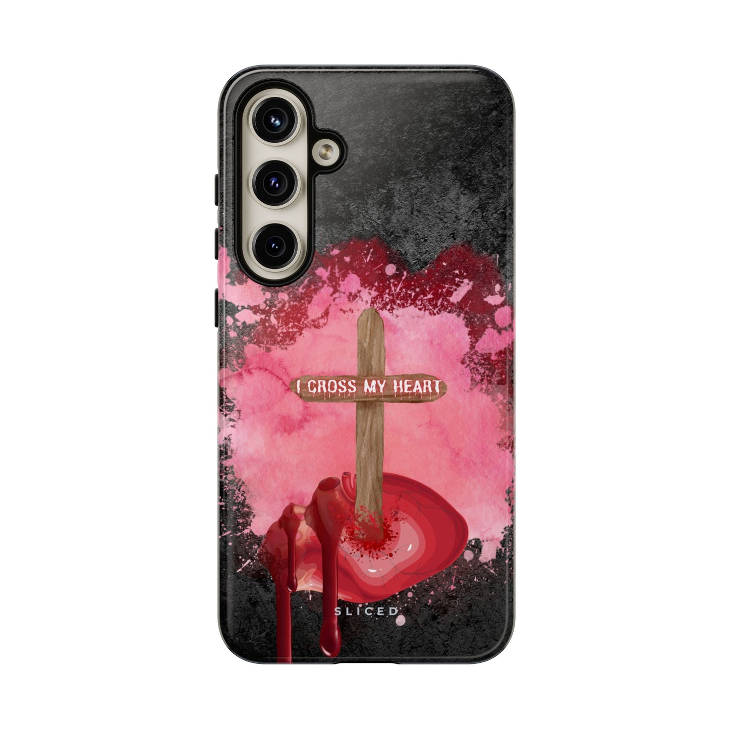 Cross my HEART - SLICED™ - Tough Phone Case