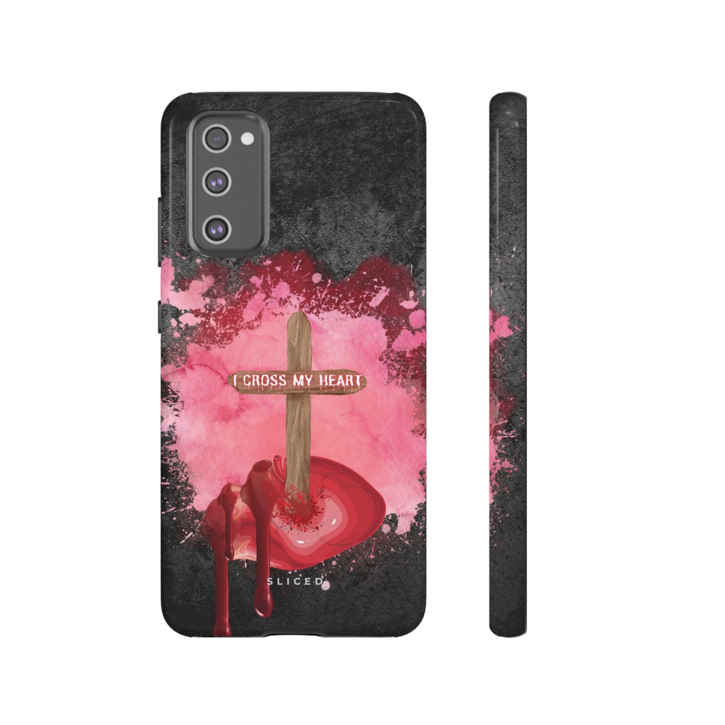 Cross my HEART - SLICED™ - Tough Phone Case