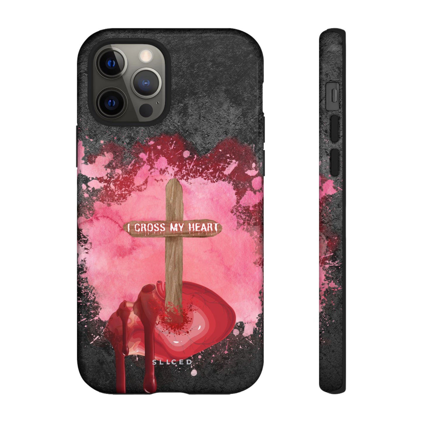 Cross my HEART - SLICED™ - Tough Phone Case