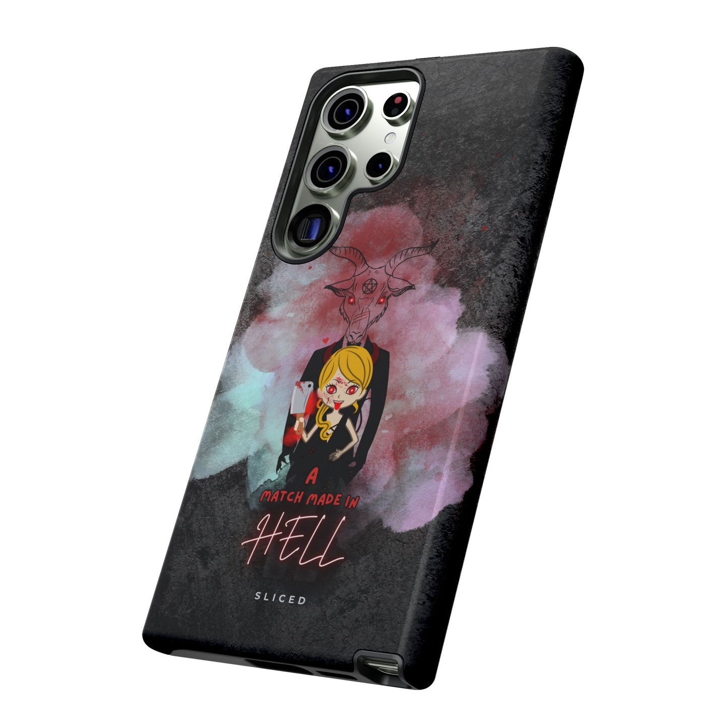 Match Made In HELL - SLICED™ - Tough Phone Case