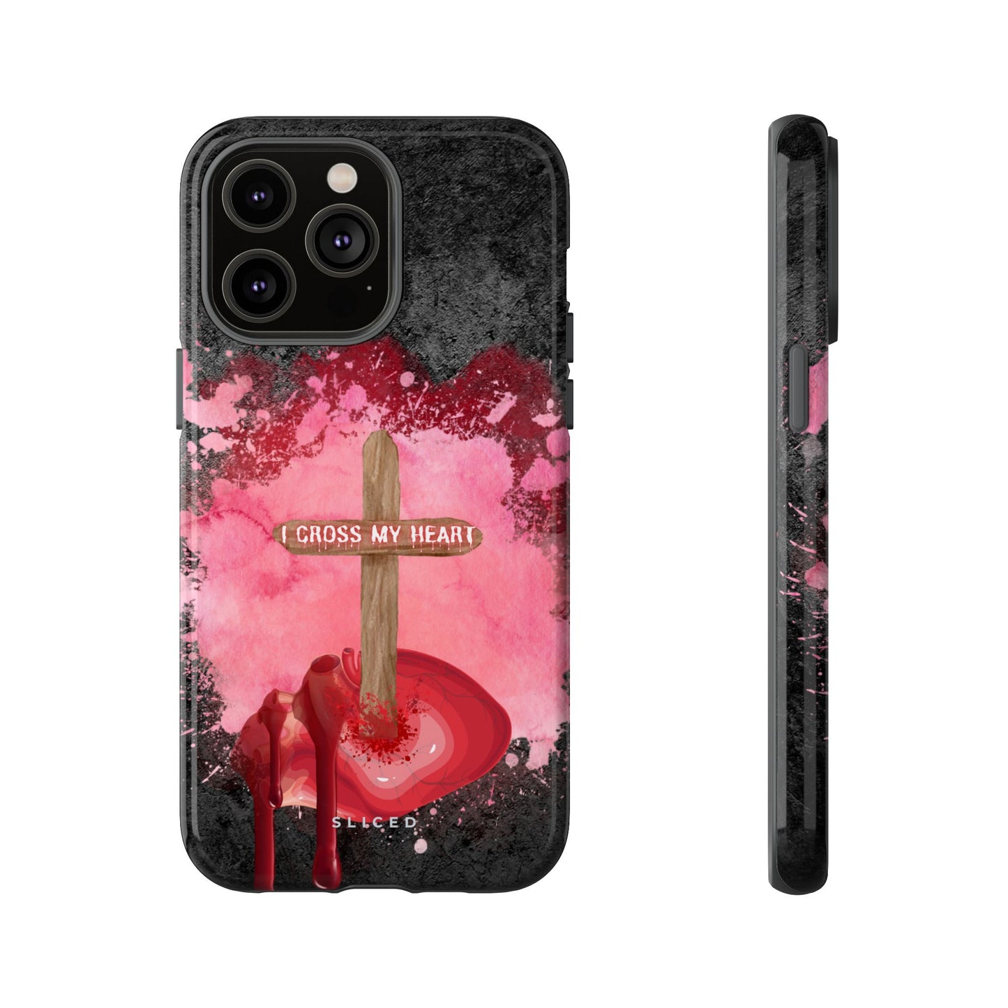 Cross my HEART - SLICED™ - Tough Phone Case