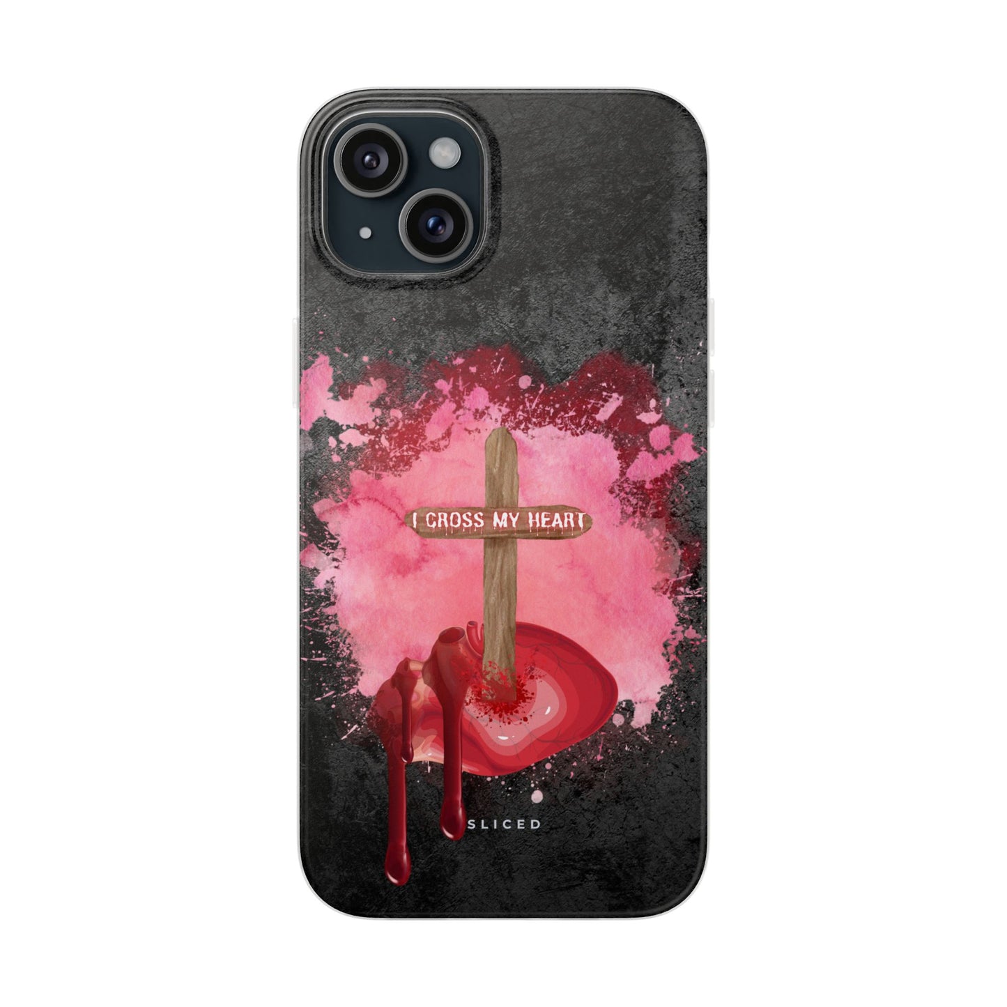 Cross my HEART | SLICED™ - Flexible Phone Case