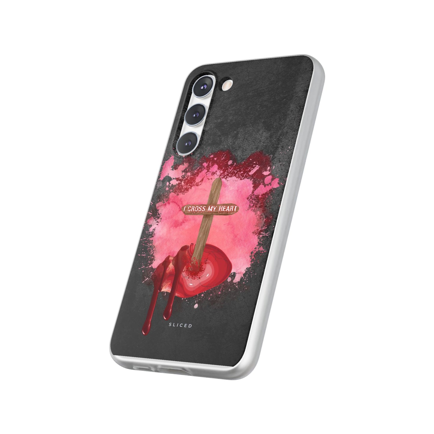 Cross my HEART | SLICED™ - Flexible Phone Case