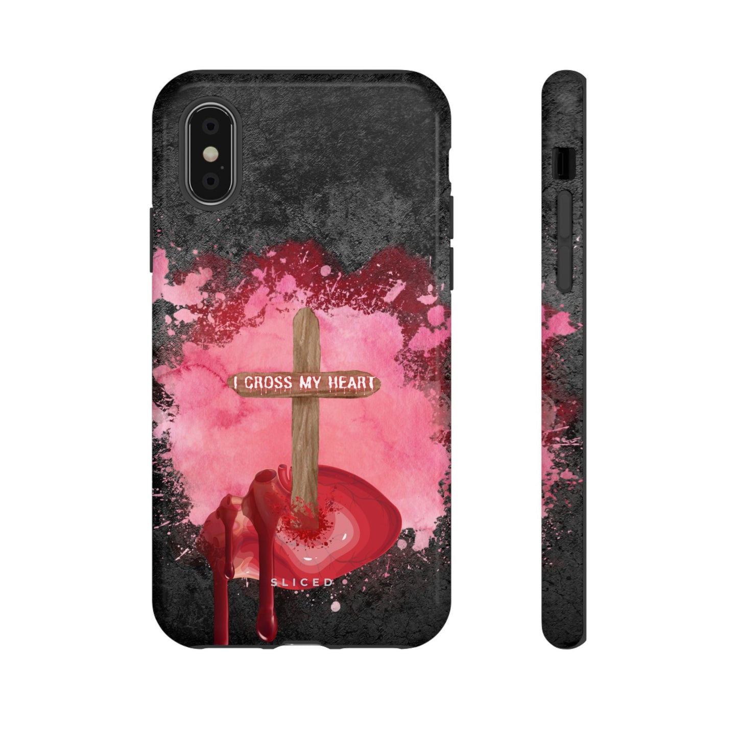 Cross my HEART - SLICED™ - Tough Phone Case