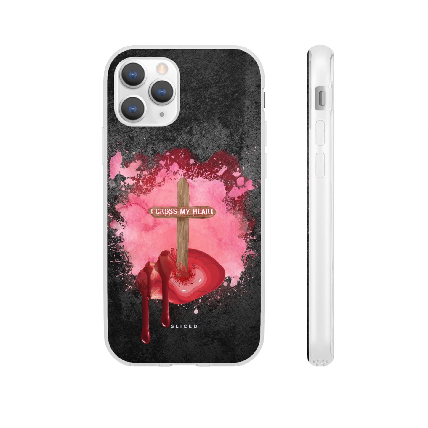 Cross my HEART | SLICED™ - Flexible Phone Case