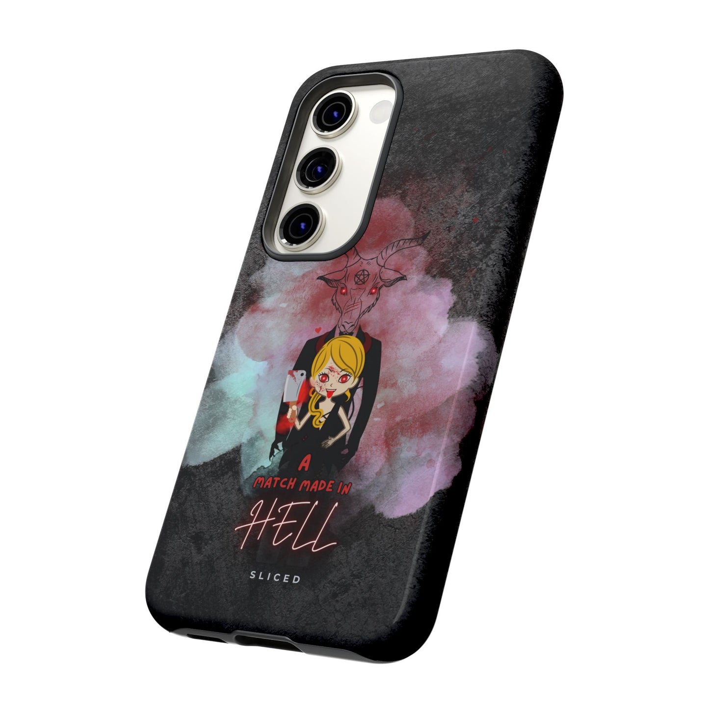 Match Made In HELL - SLICED™ - Tough Phone Case