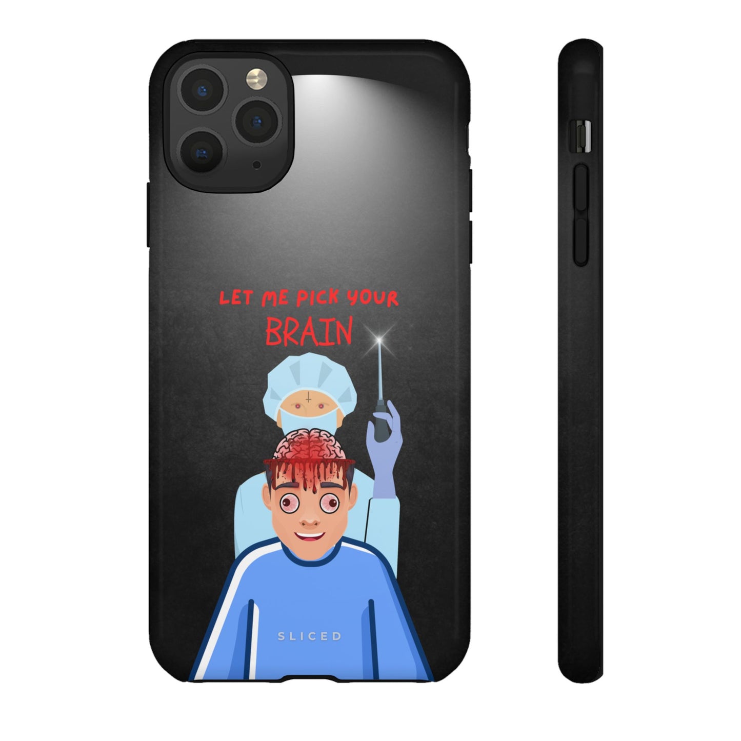 PICK your Brain - SLICED™ - Tough Phone Case