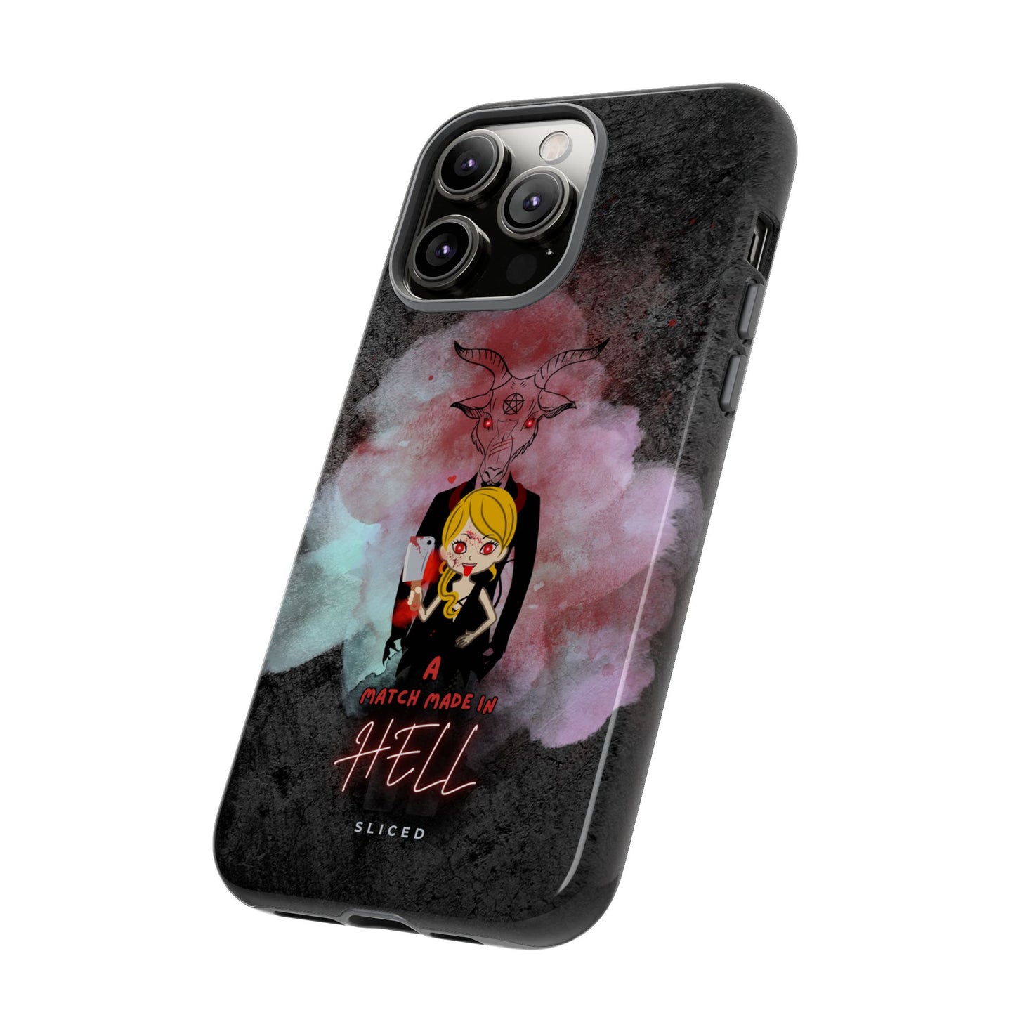 Match Made In HELL - SLICED™ - Tough Phone Case