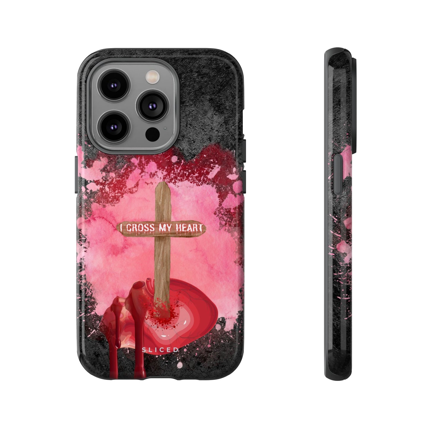 Cross my HEART - SLICED™ - Tough Phone Case