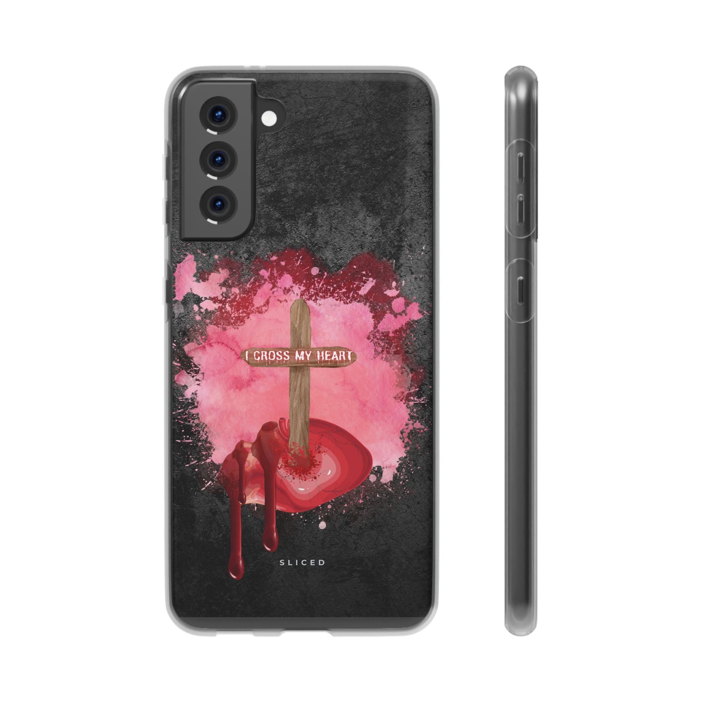 Cross my HEART | SLICED™ - Flexible Phone Case