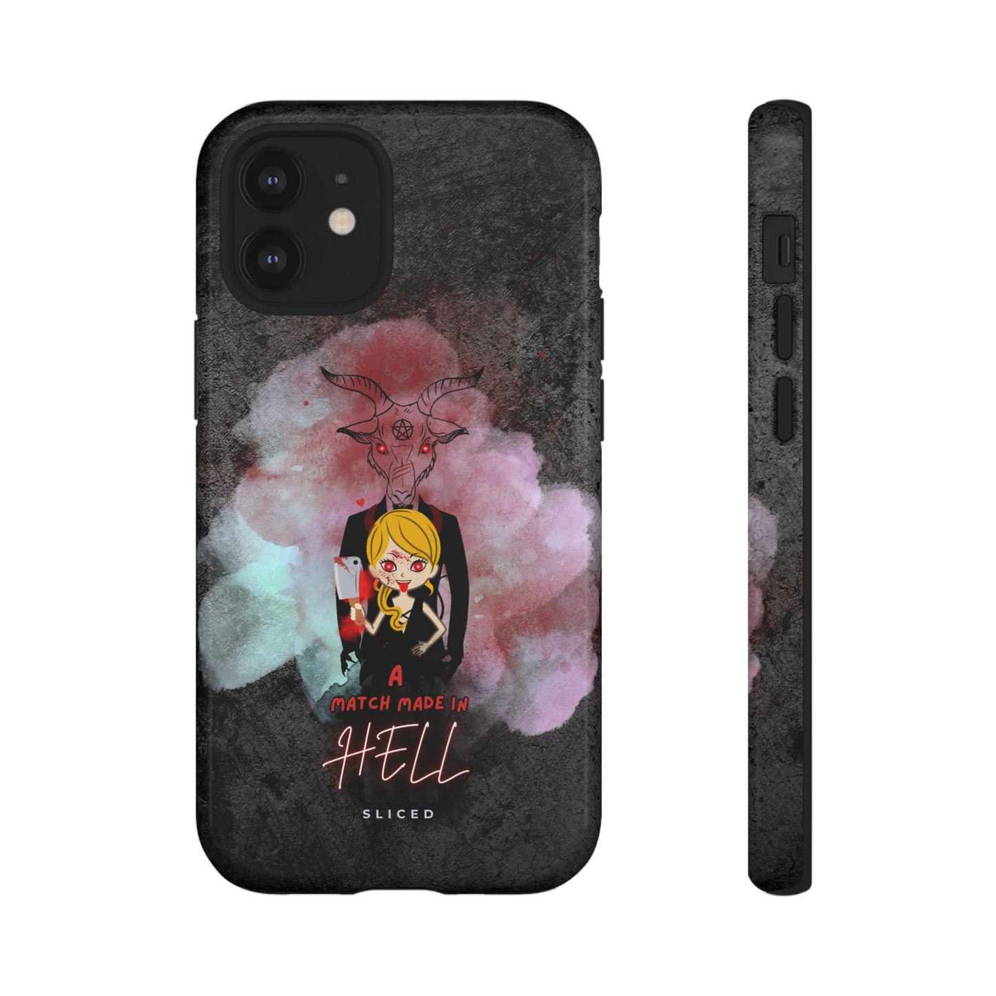 Match Made In HELL - SLICED™ - Tough Phone Case