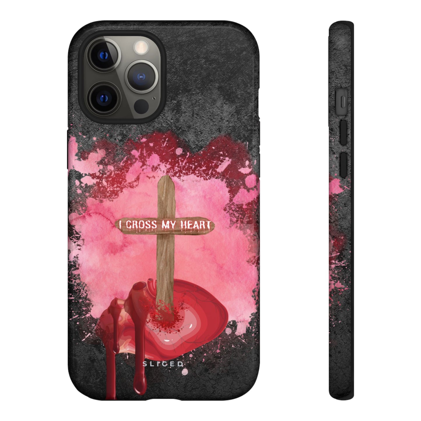 Cross my HEART - SLICED™ - Tough Phone Case