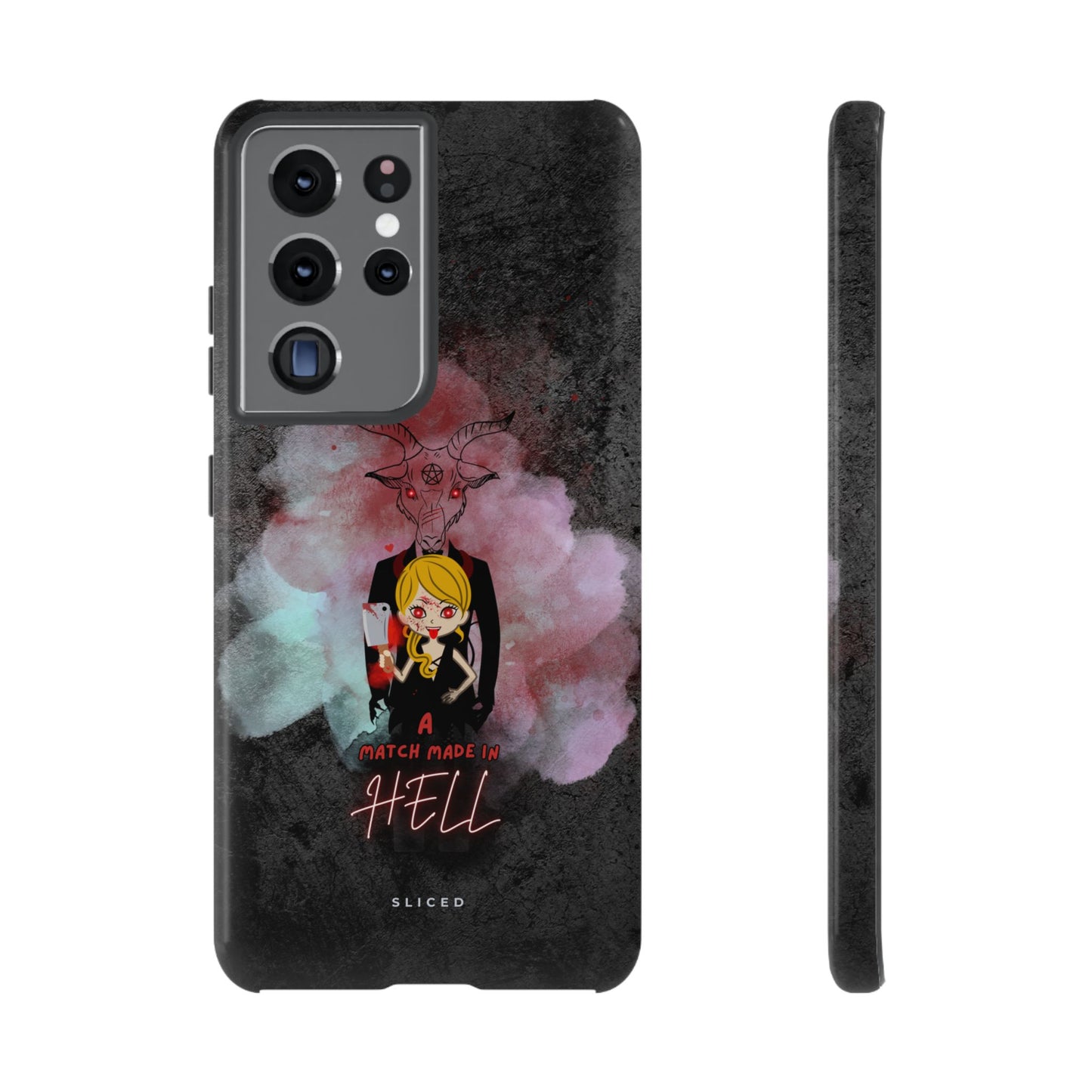 Match Made In HELL - SLICED™ - Tough Phone Case