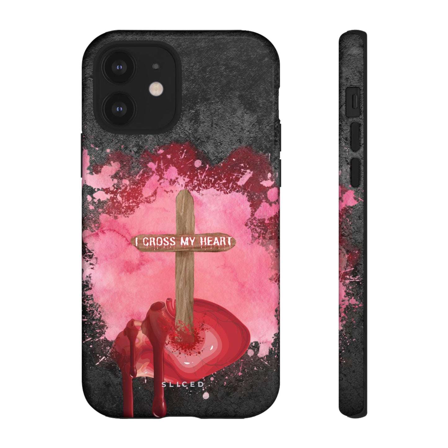 Cross my HEART - SLICED™ - Tough Phone Case