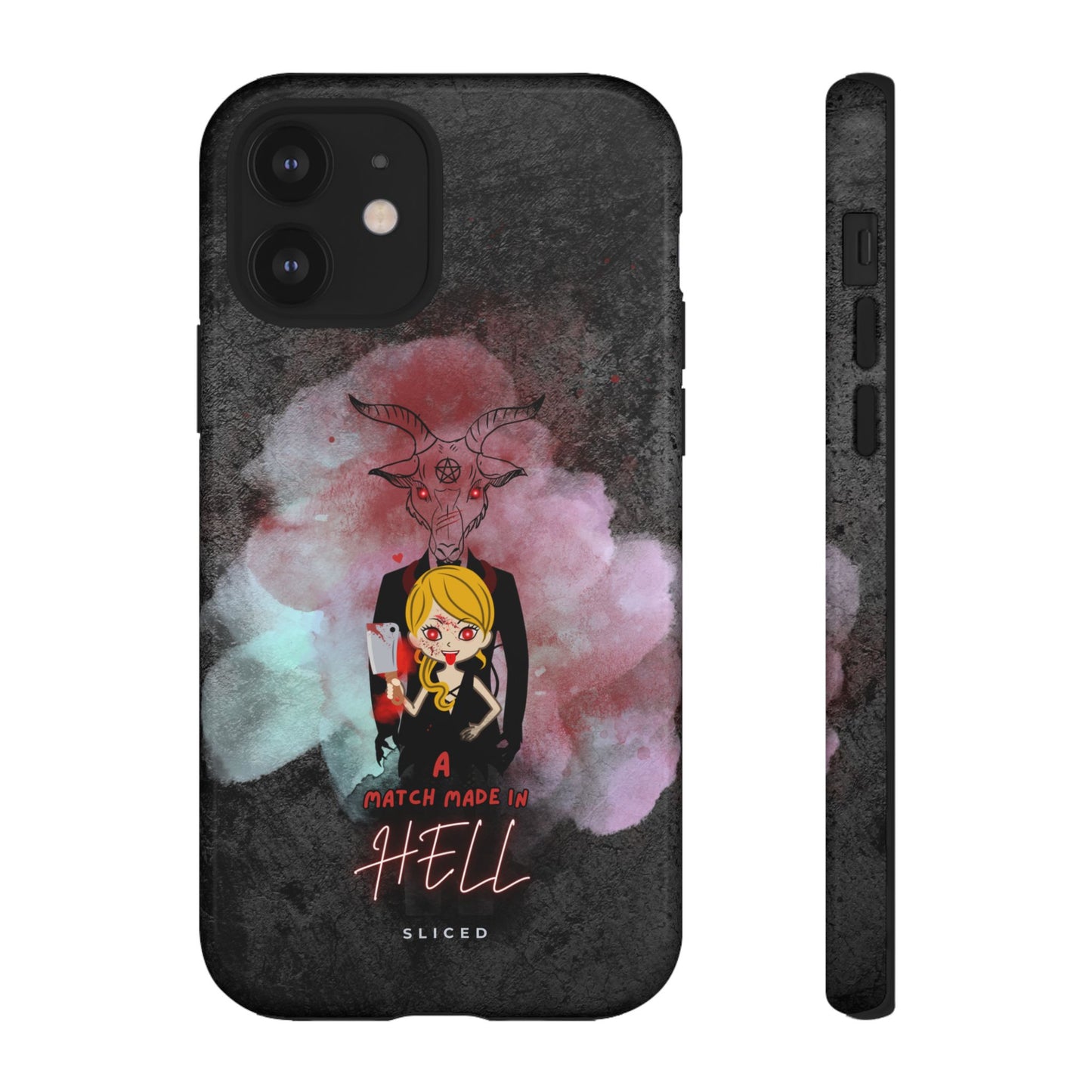 Match Made In HELL - SLICED™ - Tough Phone Case