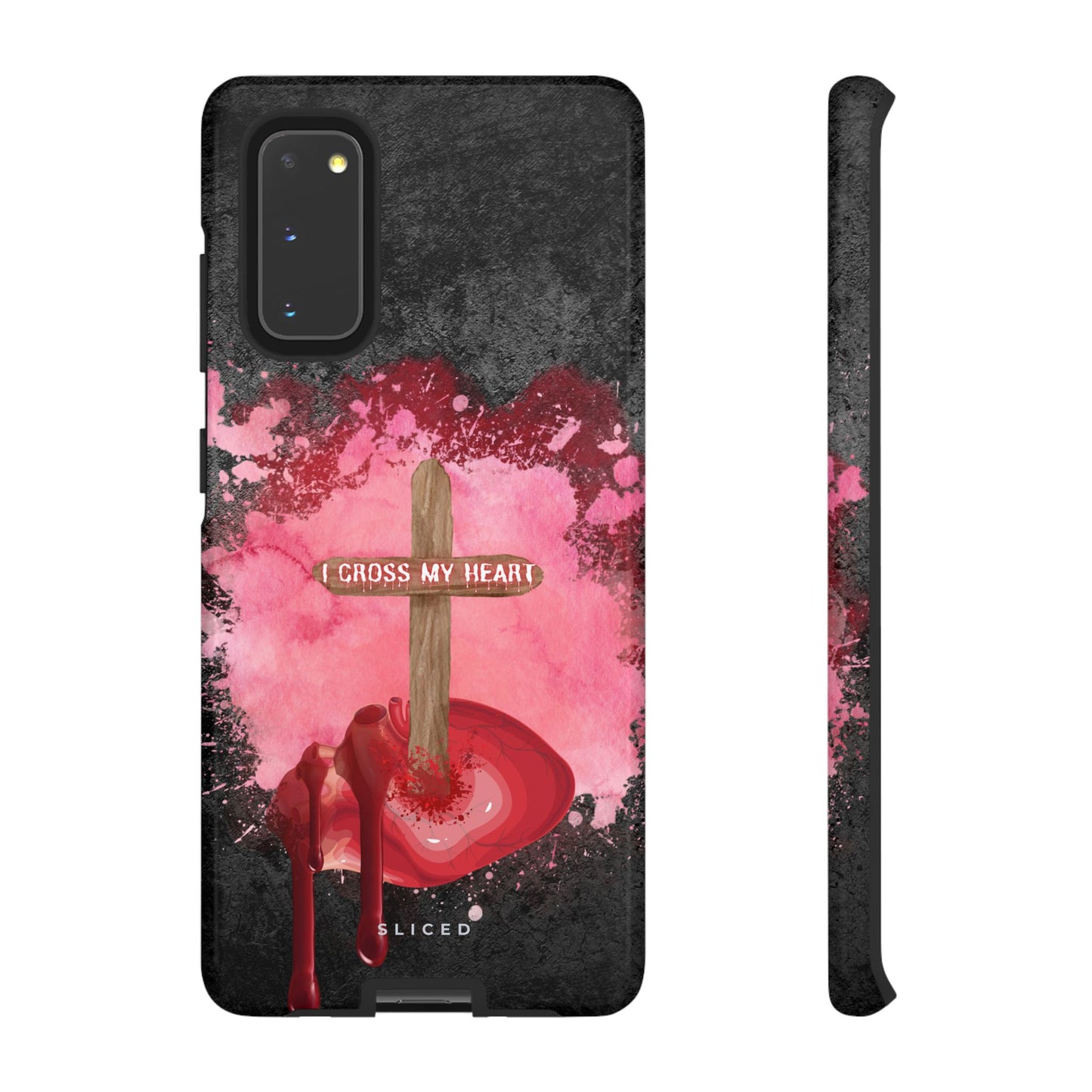 Cross my HEART - SLICED™ - Tough Phone Case