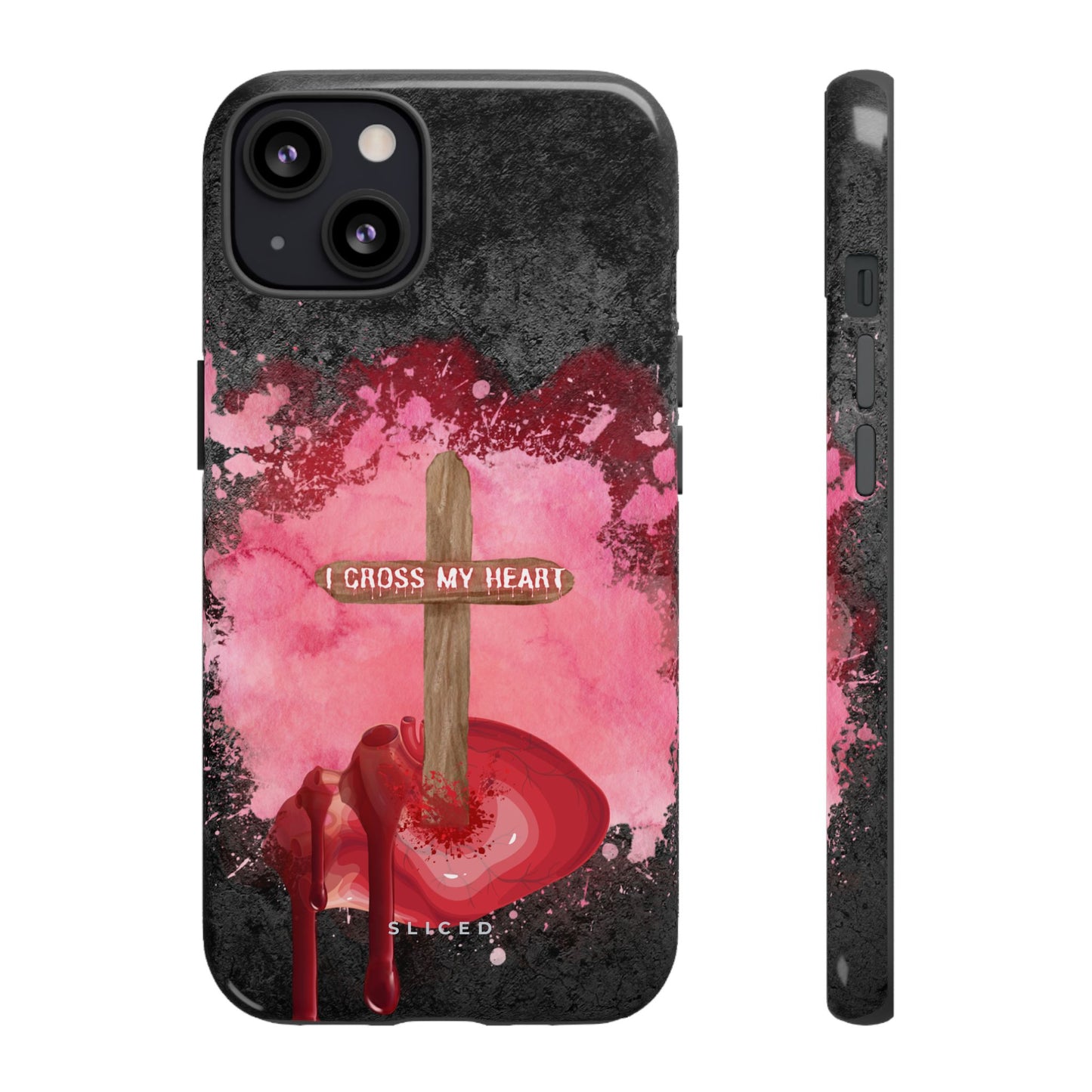 Cross my HEART - SLICED™ - Tough Phone Case