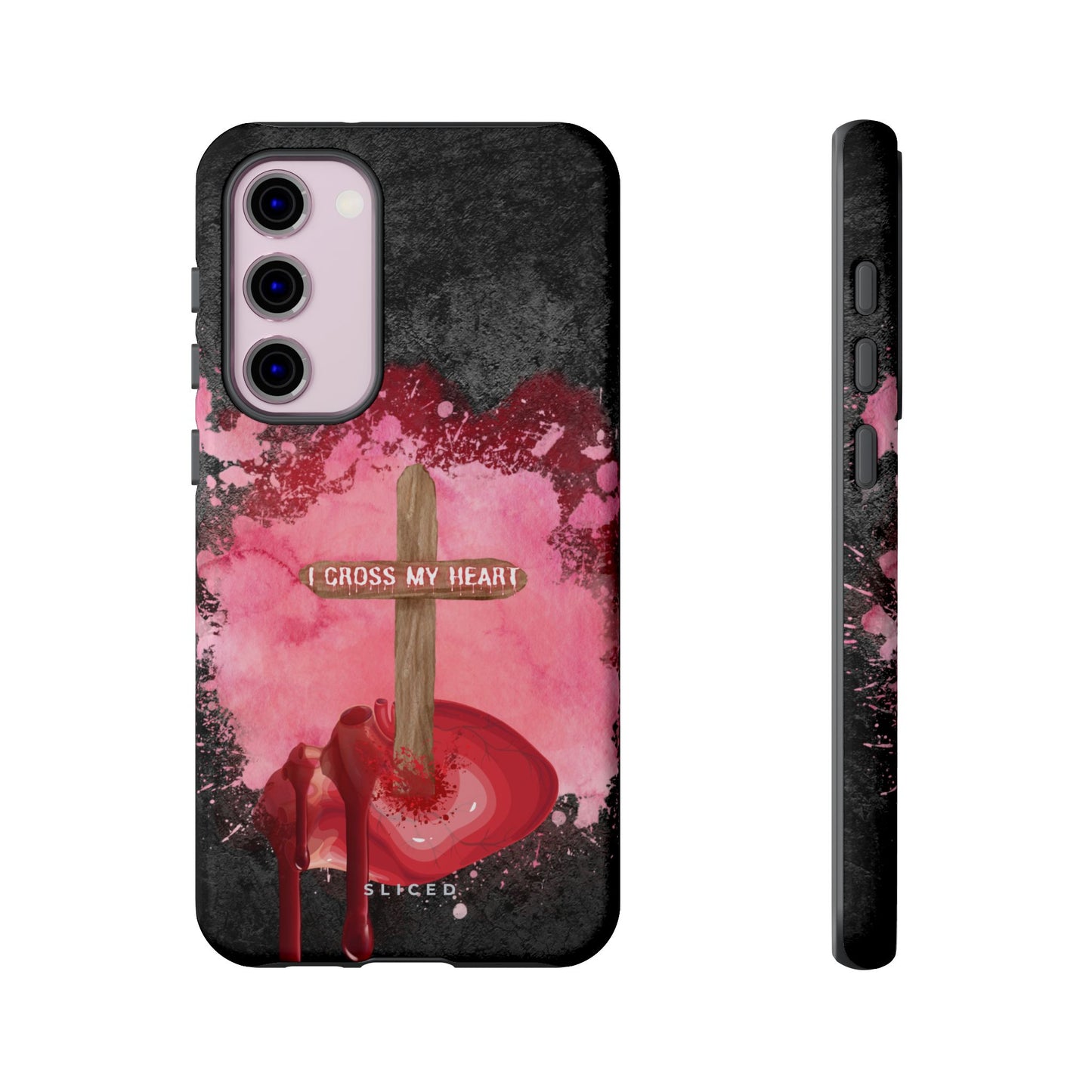 Cross my HEART - SLICED™ - Tough Phone Case